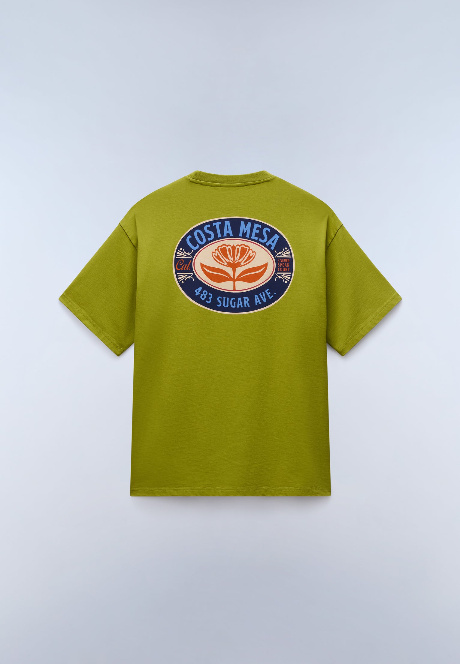 Fluorite Short Sleeve T-Shirt Green Golden