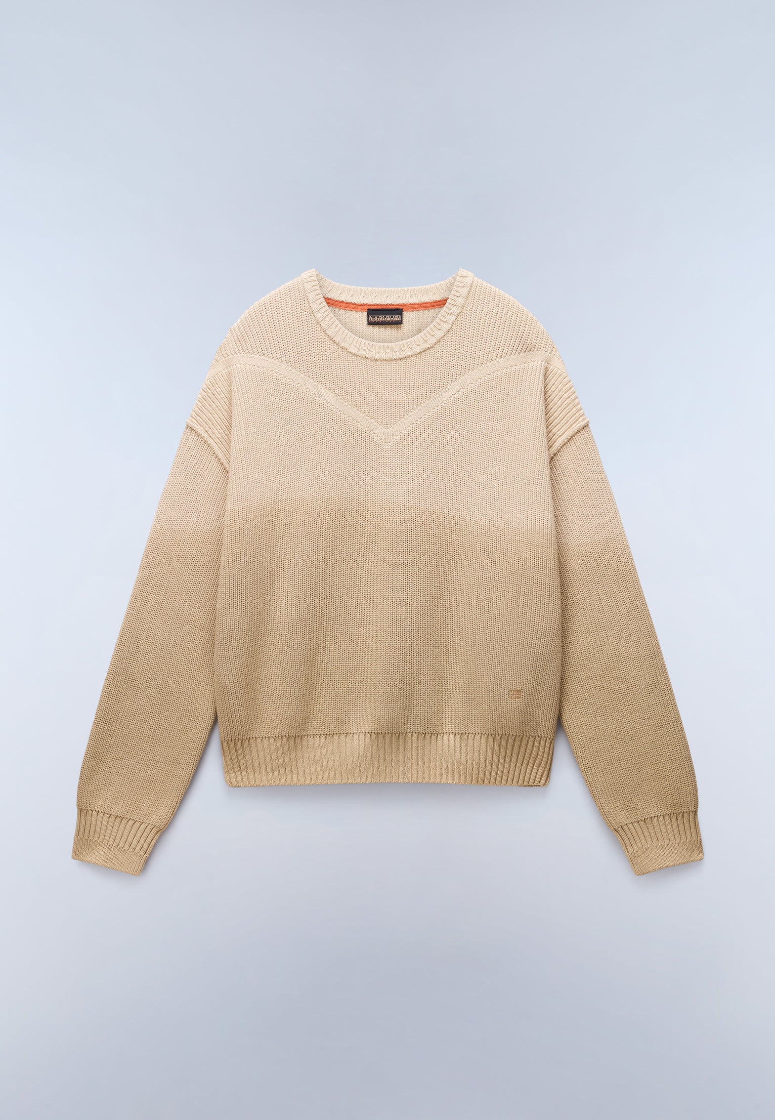 Quartz Crew Neck Jumper Beige