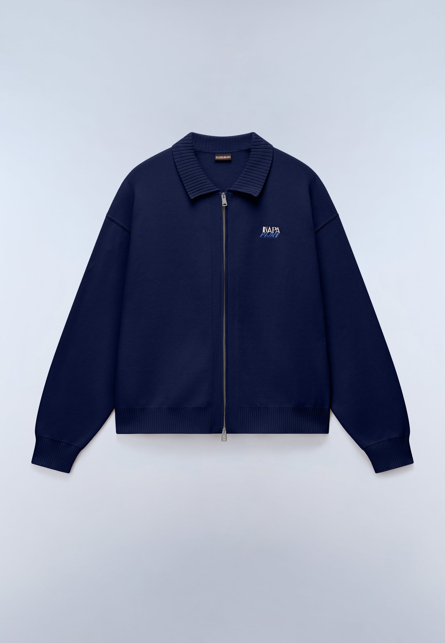 Optical Full-Zip Jumper Blue Academy