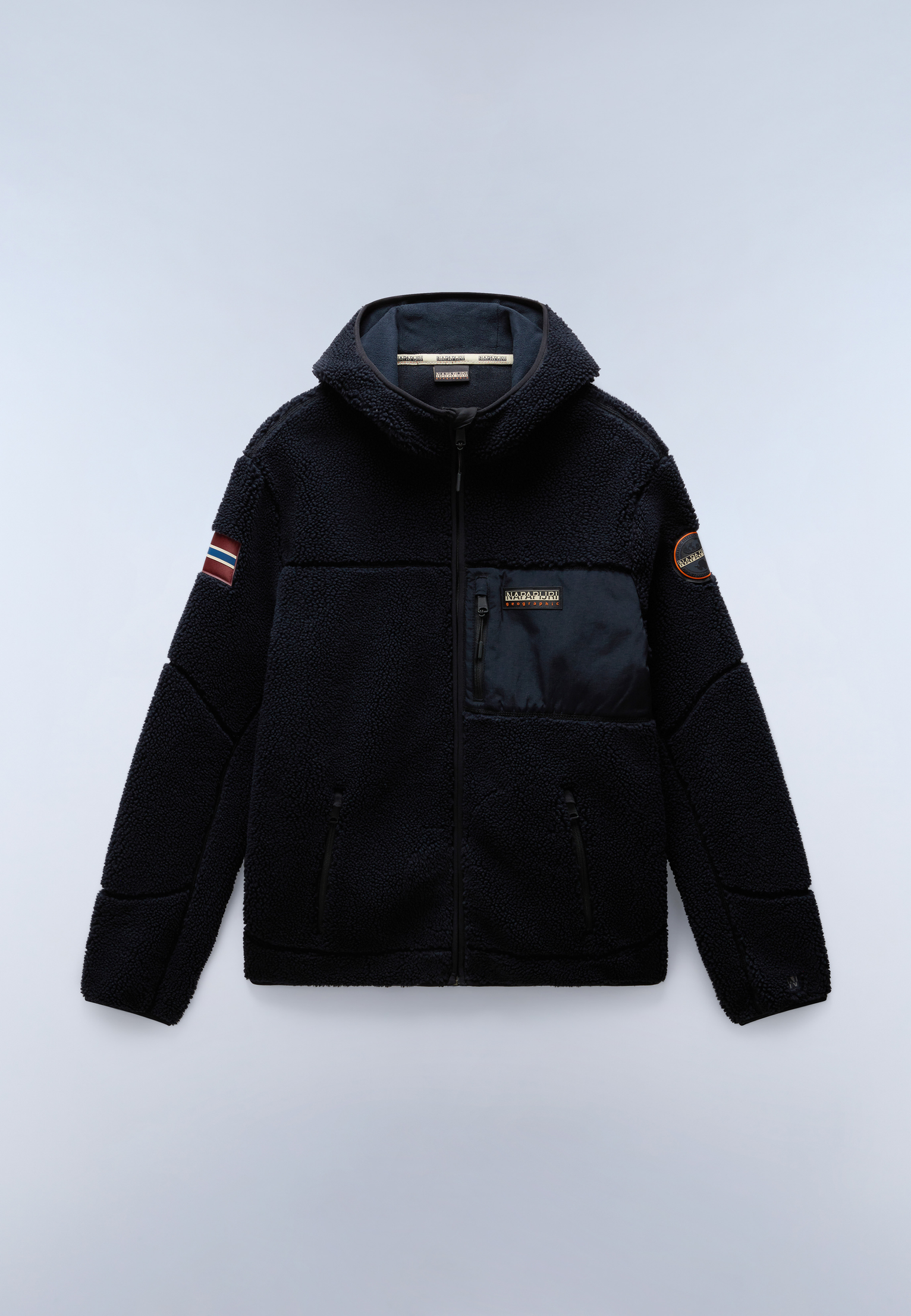 Yupik Full-Zip Fleece Hoodie Black