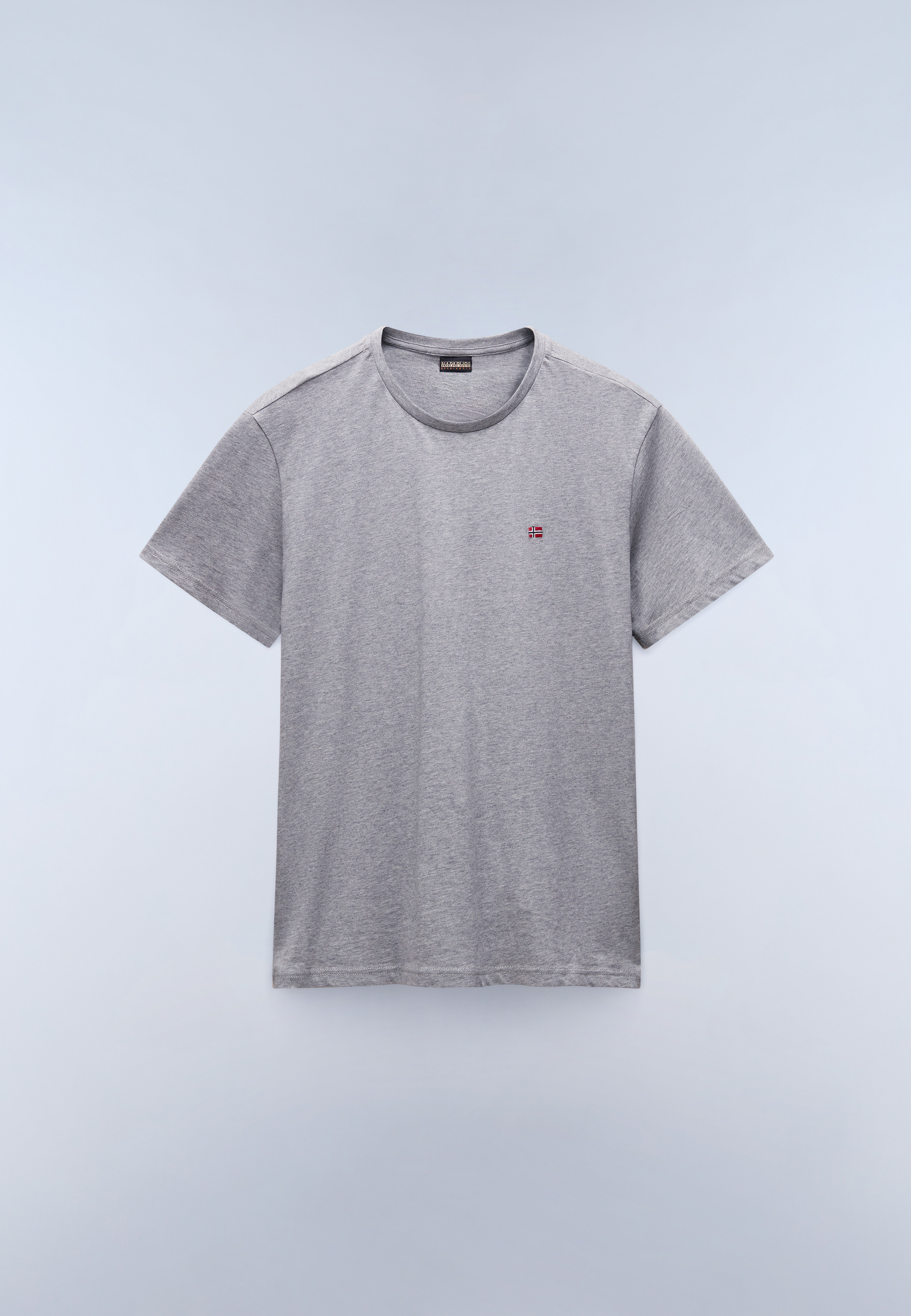 Salis Jersey Short Sleeve T-Shirt Medium Grey Melange