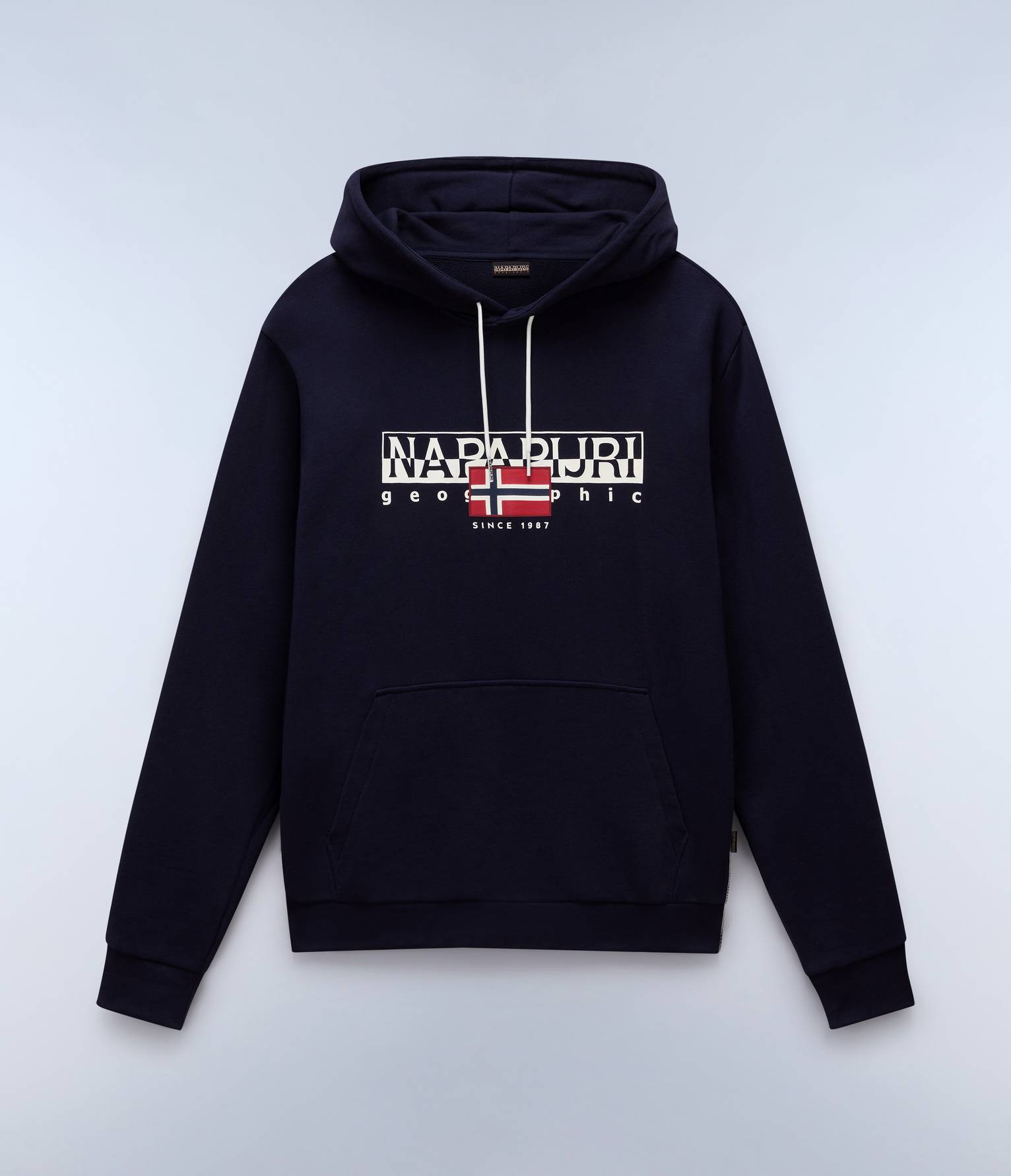 Aylmer French Terry Hoodie Dark Blue