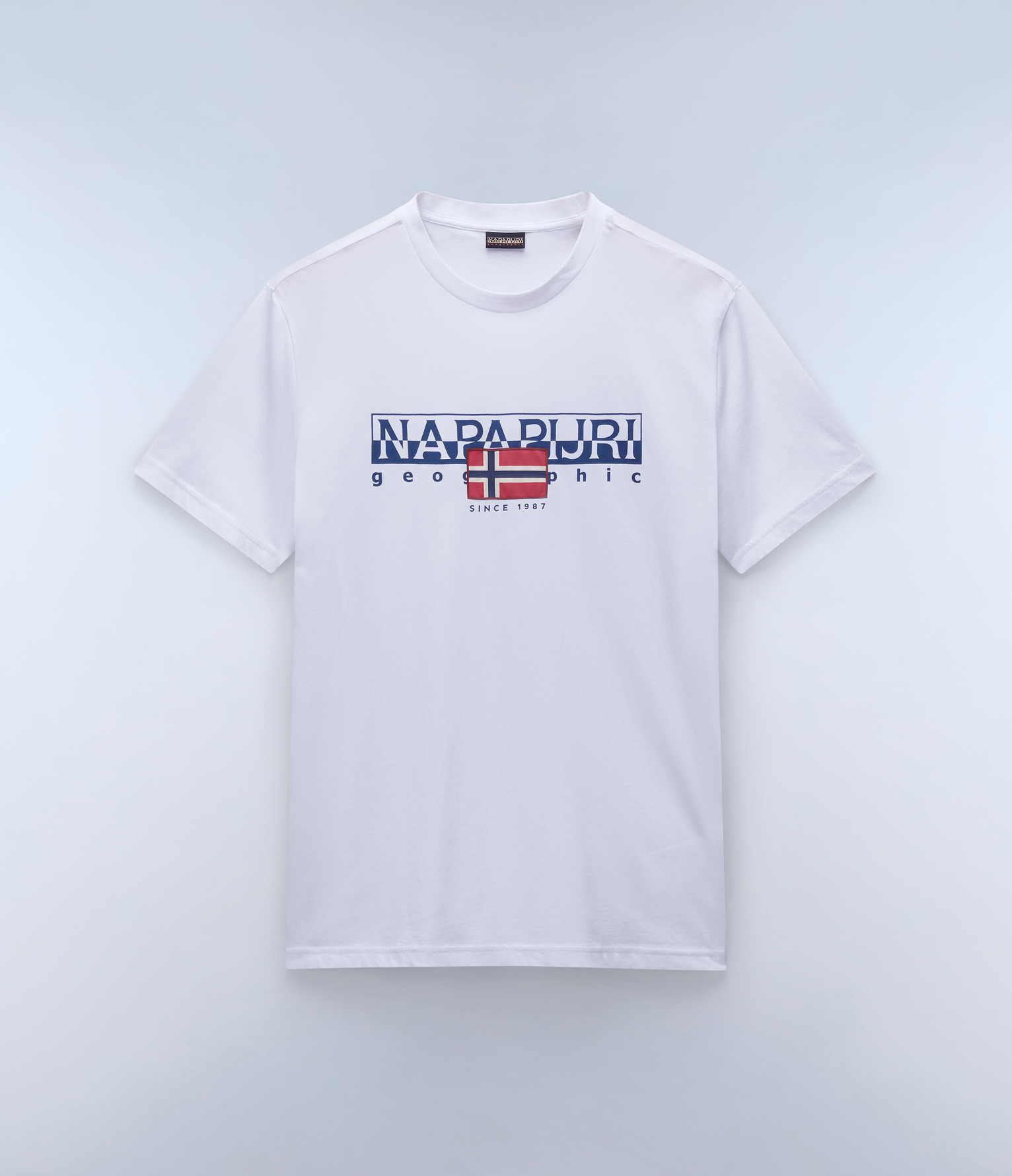 Camiseta de Punto de Manga Corta Aylmer Blanco