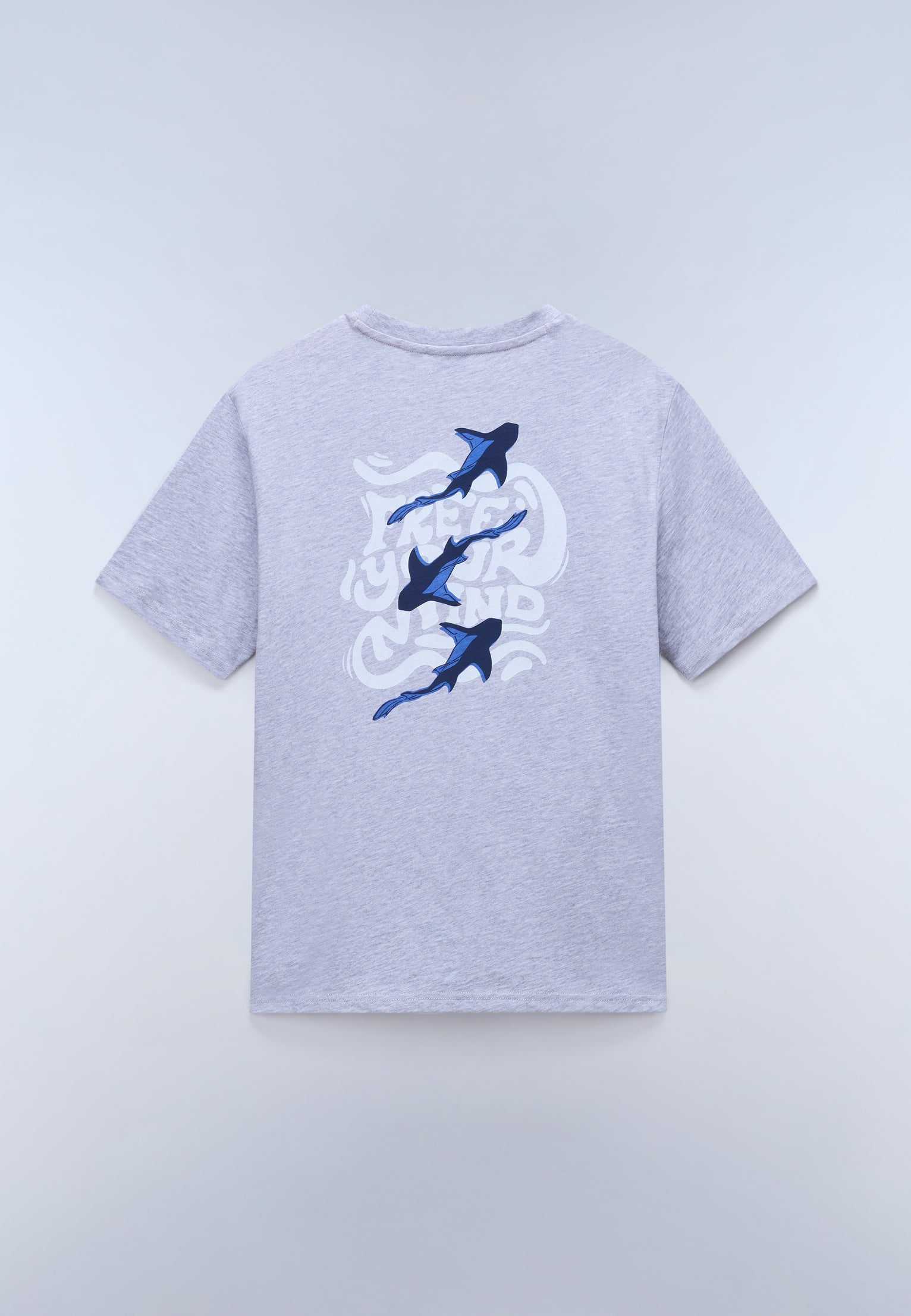 Elior Short Sleeve T-Shirt Light Grey