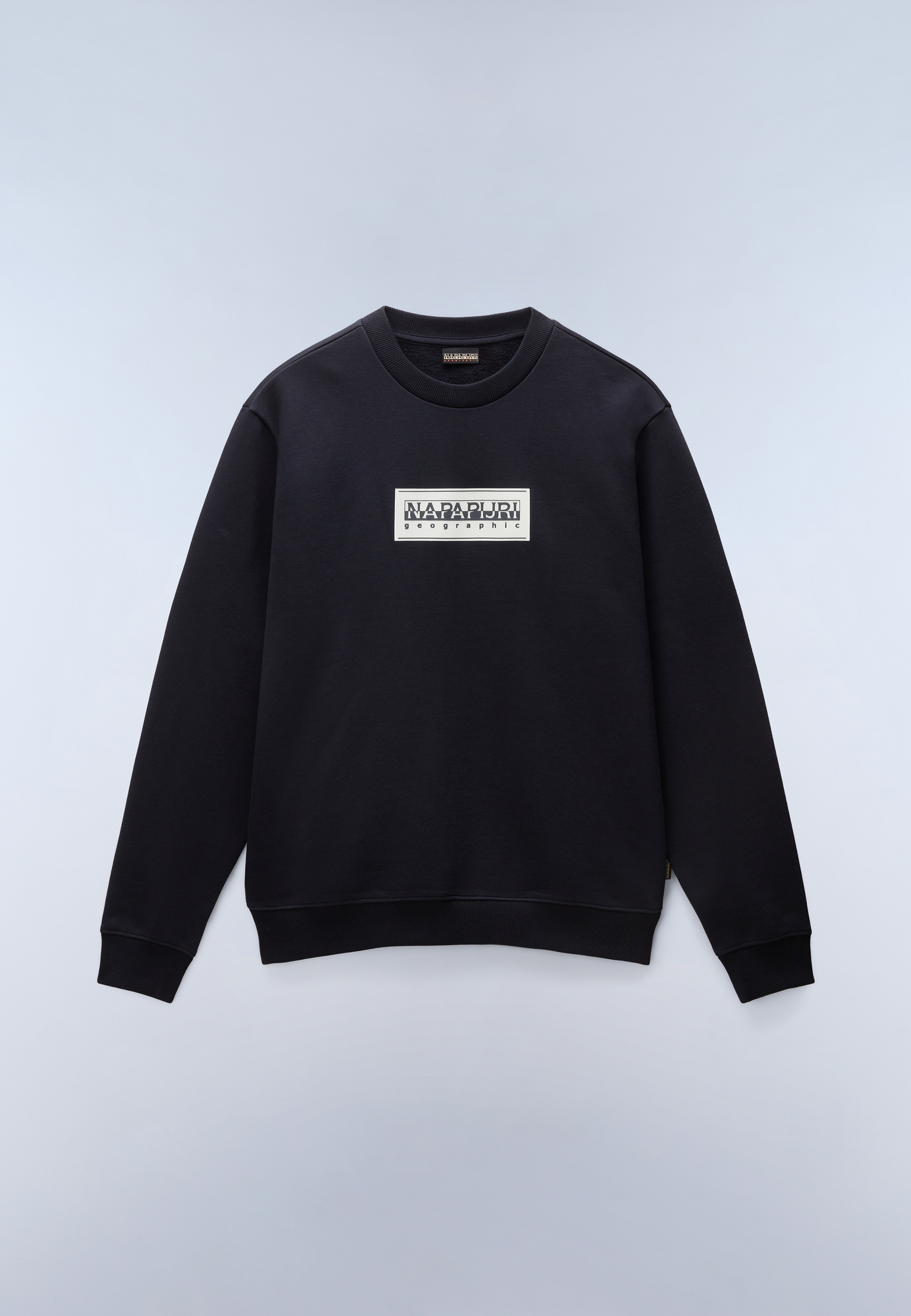 Box Logo French Terry Sweatshirt Black