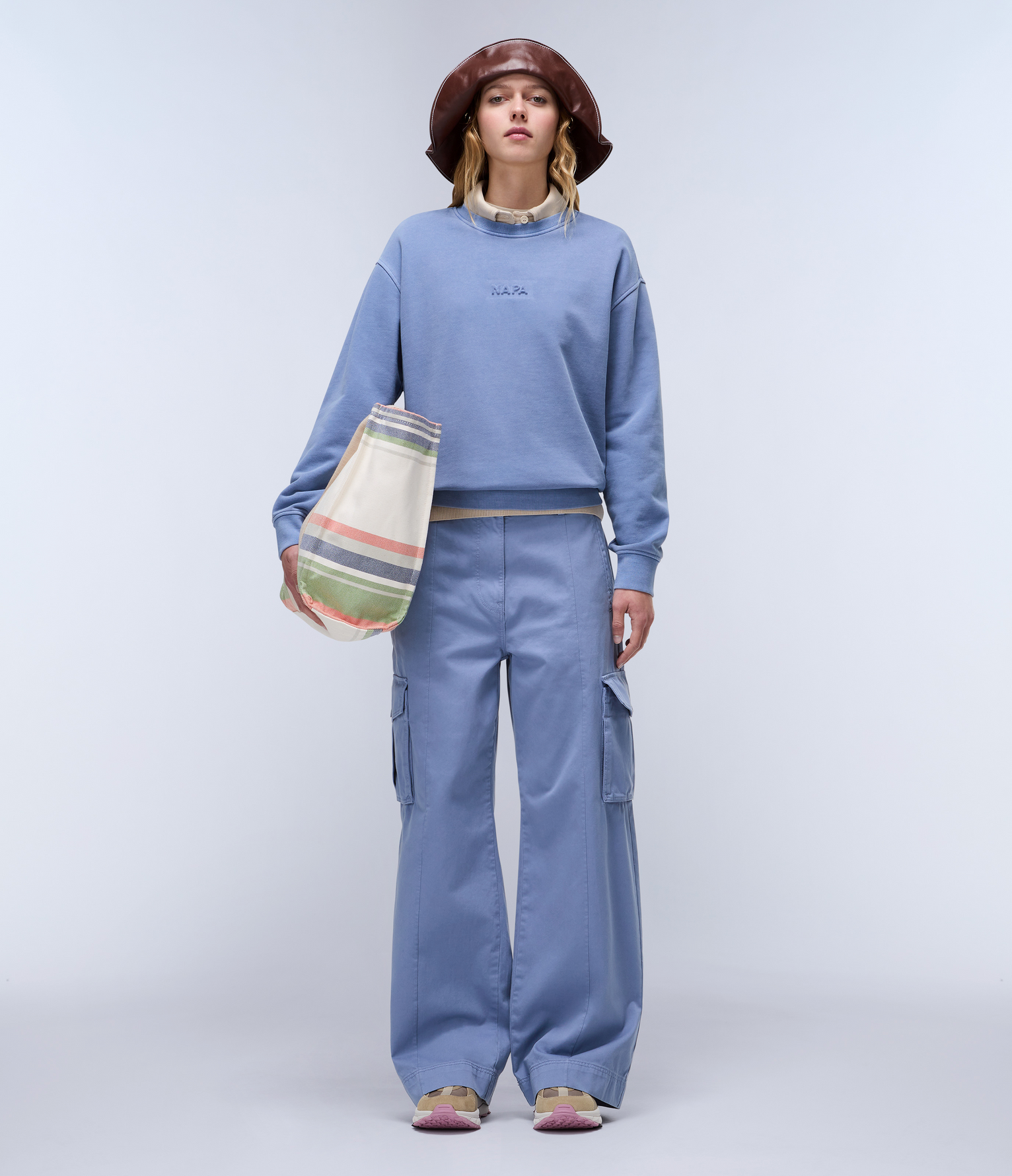Sweat-Shirt Azure French Terry