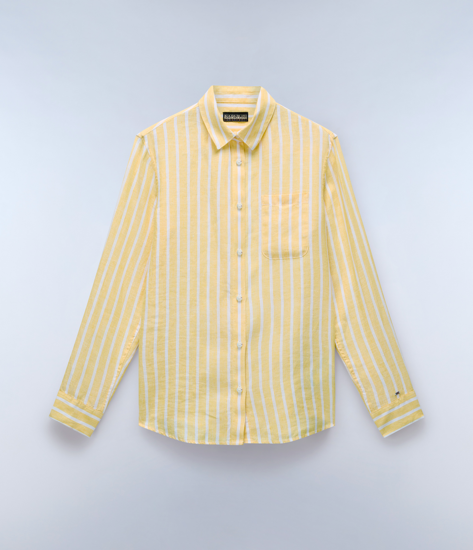 Ete Long Sleeve Shirt Yellow Stripe SA5
