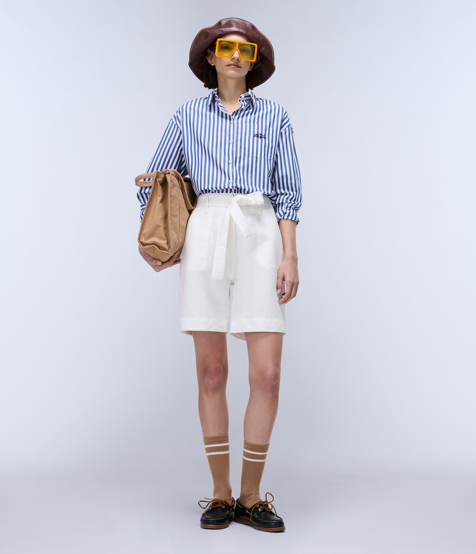 Nice Long Sleeve Shirt Blue Stripe SA1