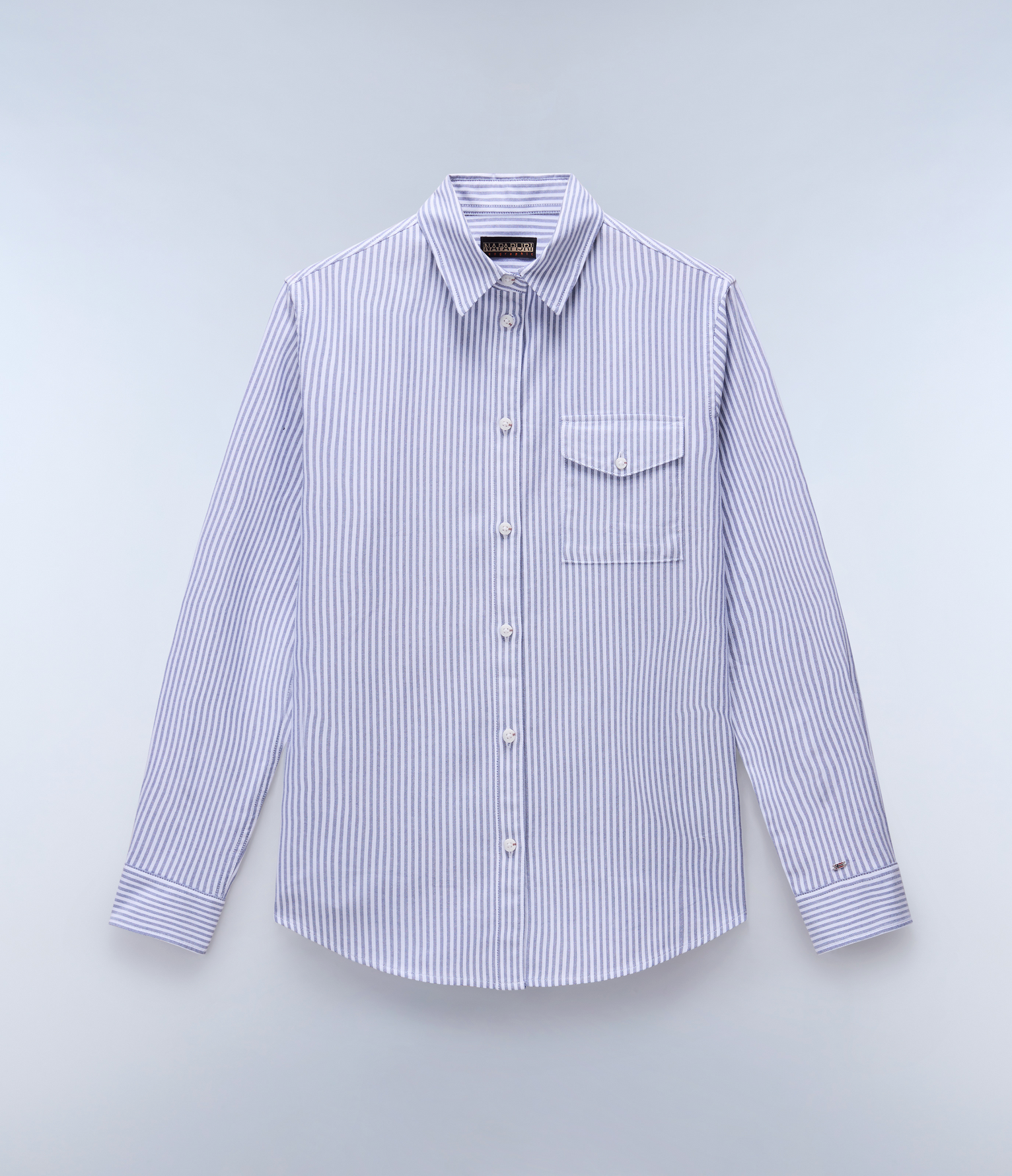 Roselle Long Sleeve Shirt Grey Stripe 94S
