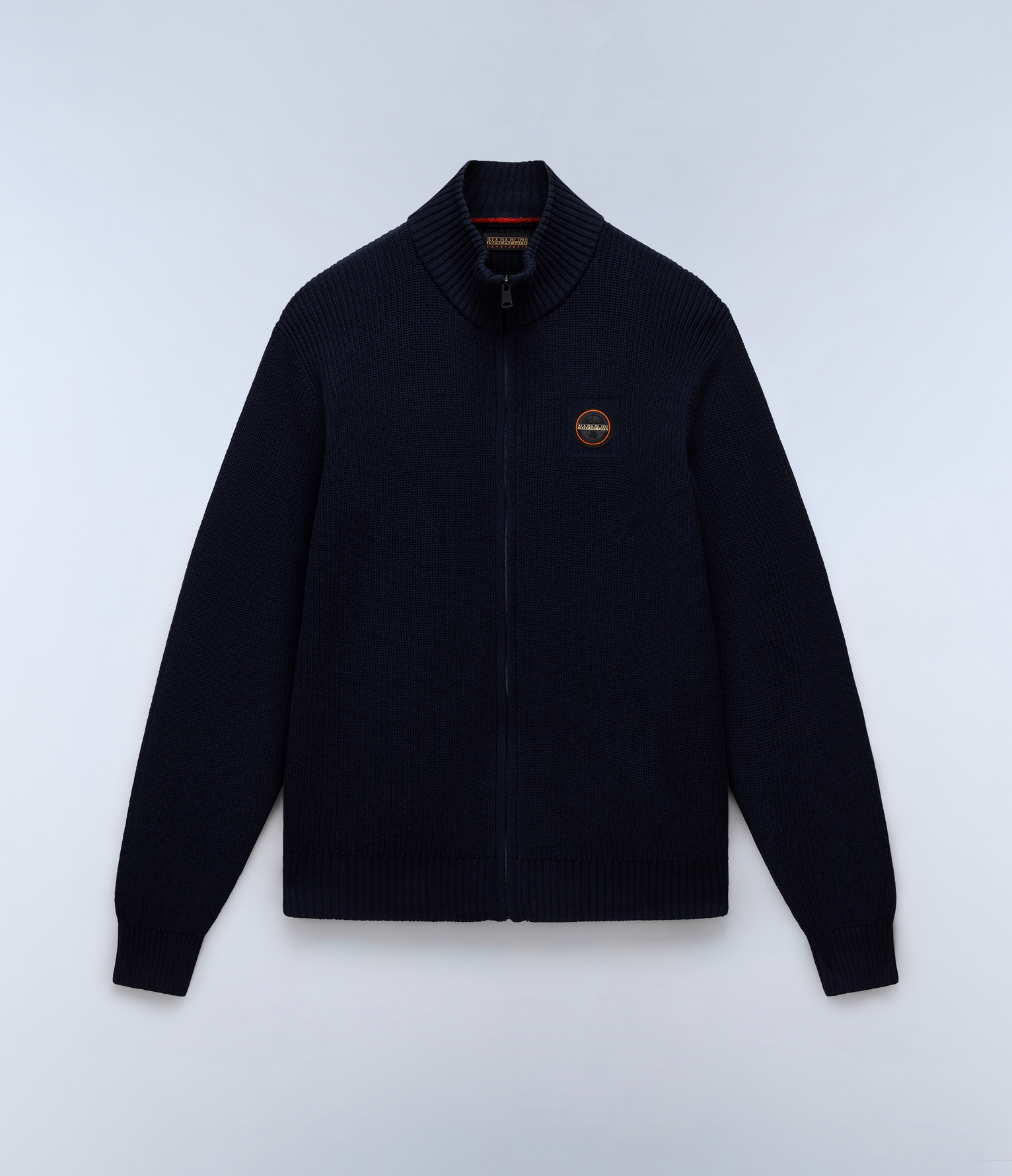 Prado Full-Zip Jumper Dark Blue