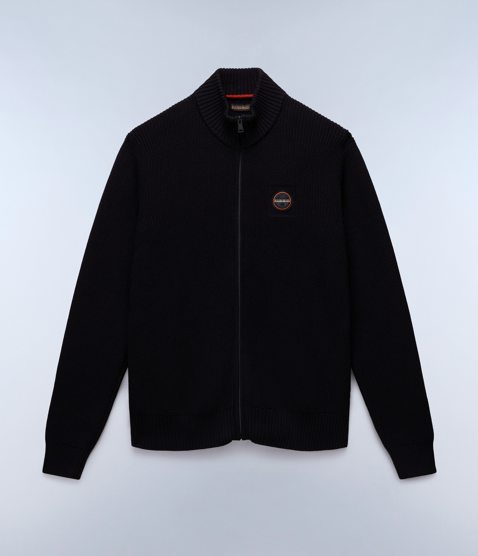 Prado Full-Zip Jumper Black