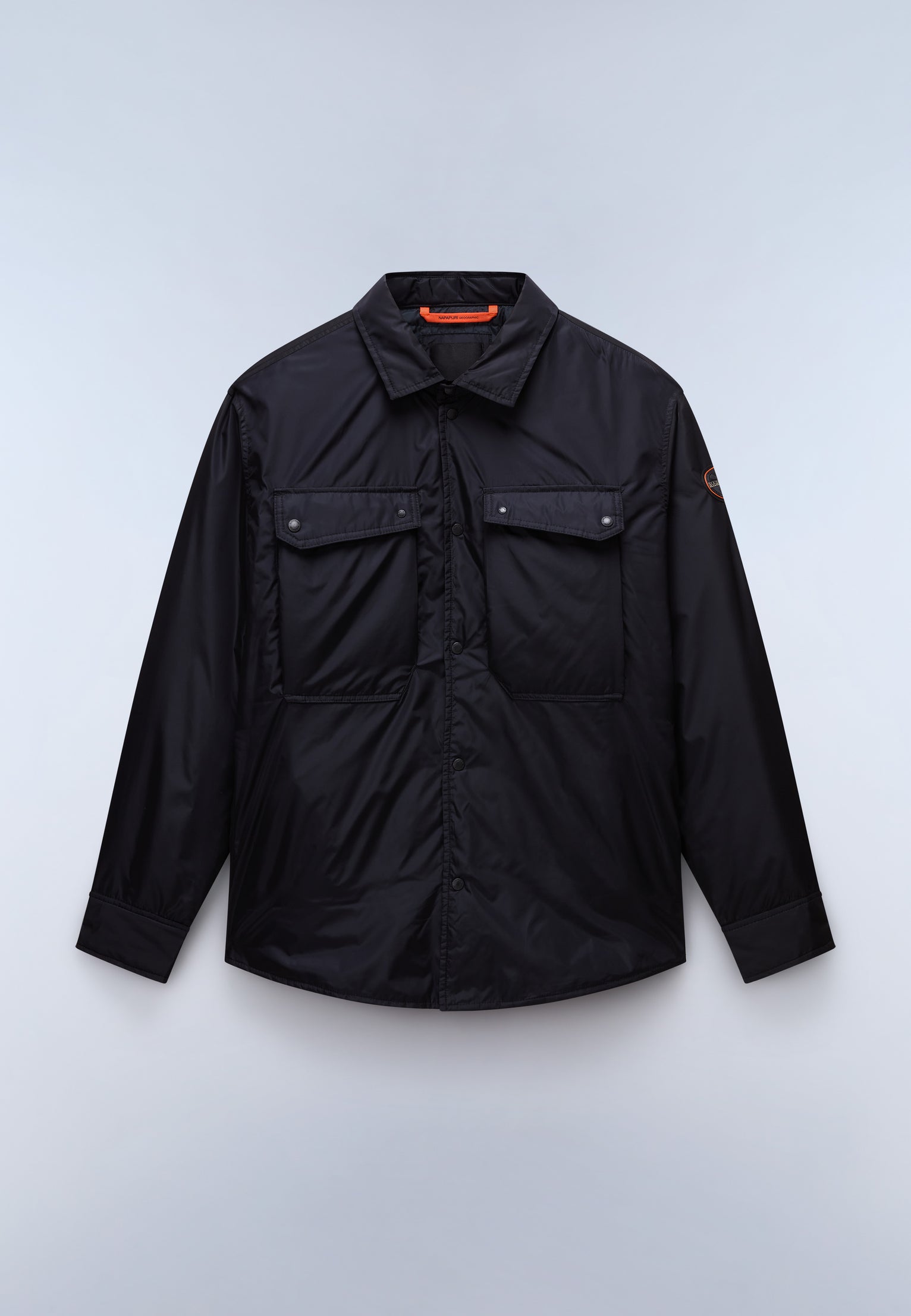Casies Long Sleeve Overshirt Black