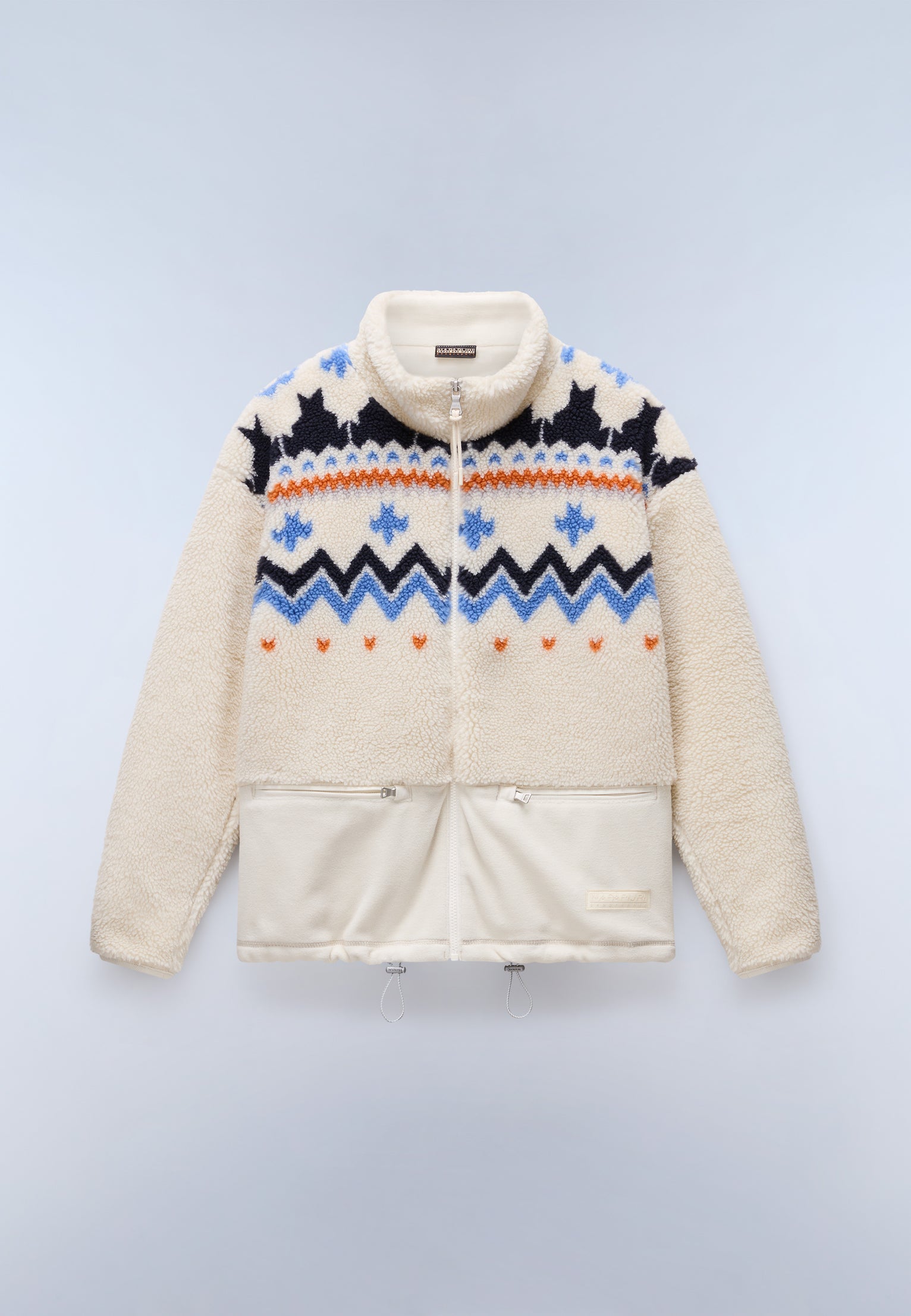 Ansei Full-Zip Fleece White