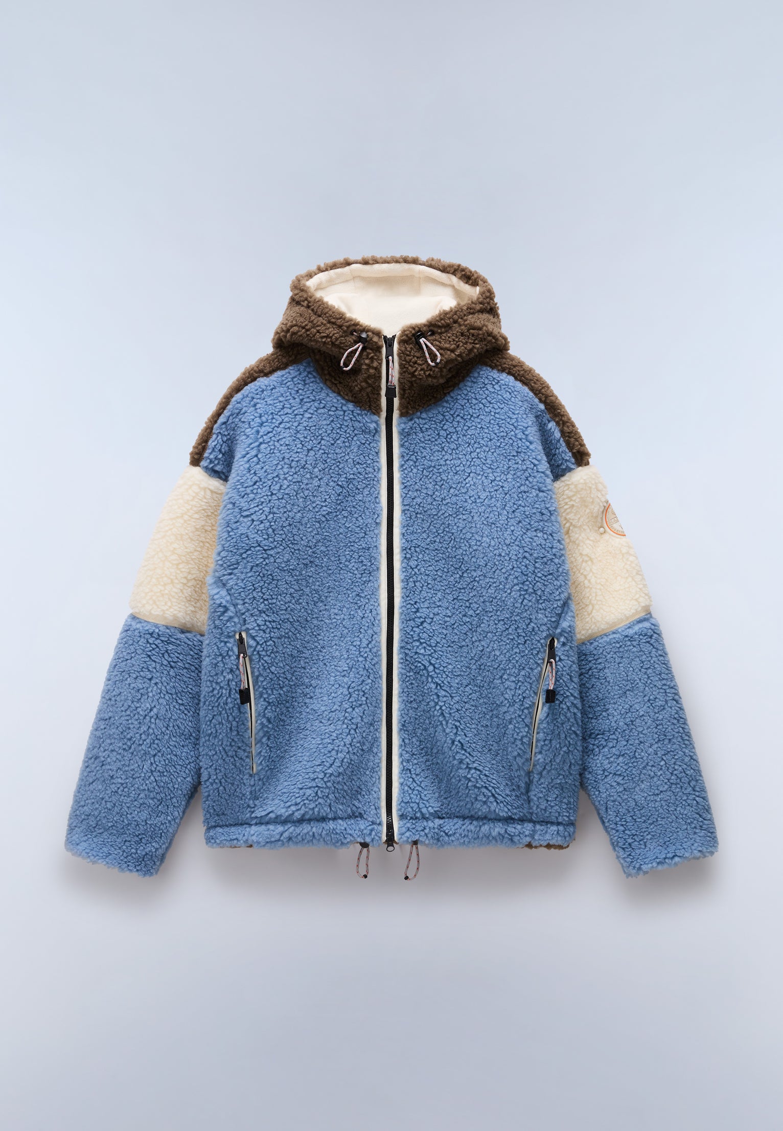 Tires Fleece Hoodie met Volledige Rits