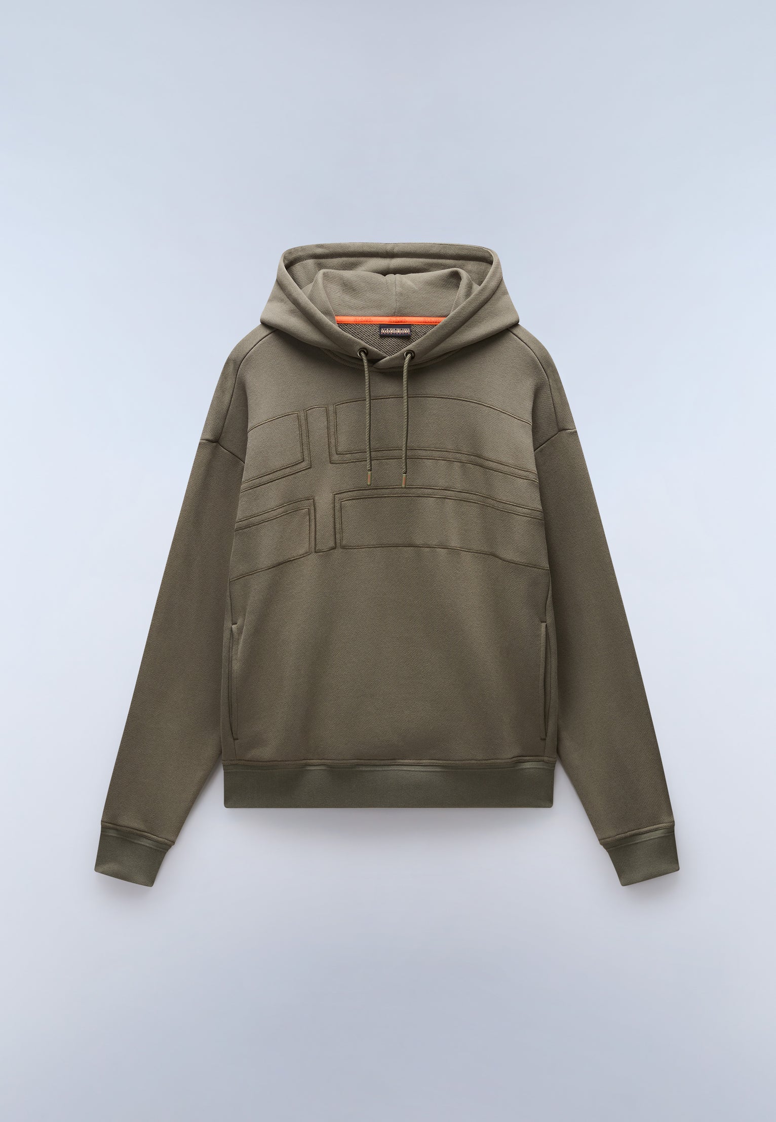 Braies French Terry Hoodie Green Tea Leaf