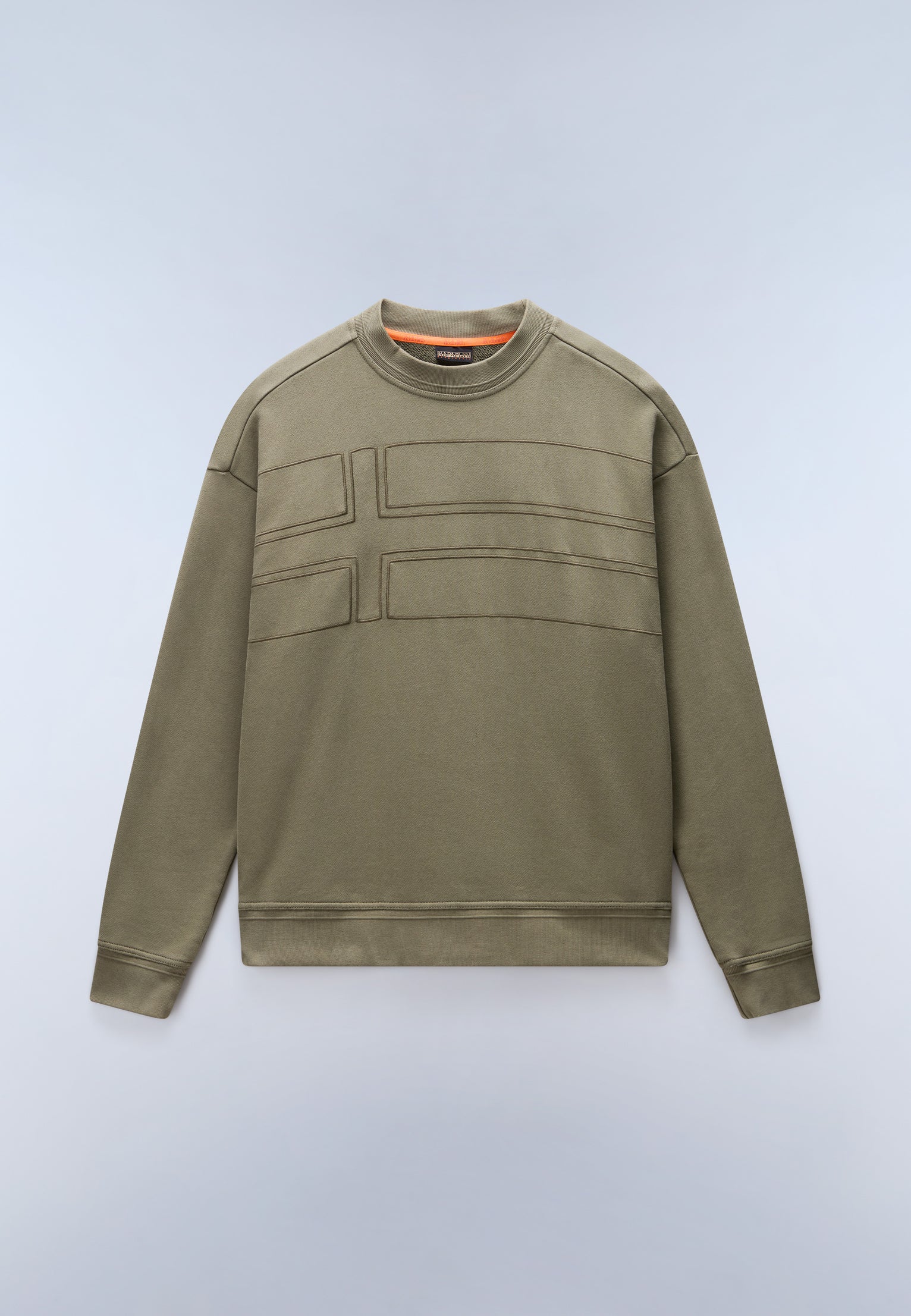 Braies French Terry Sweatshirt Green Tea Leaf