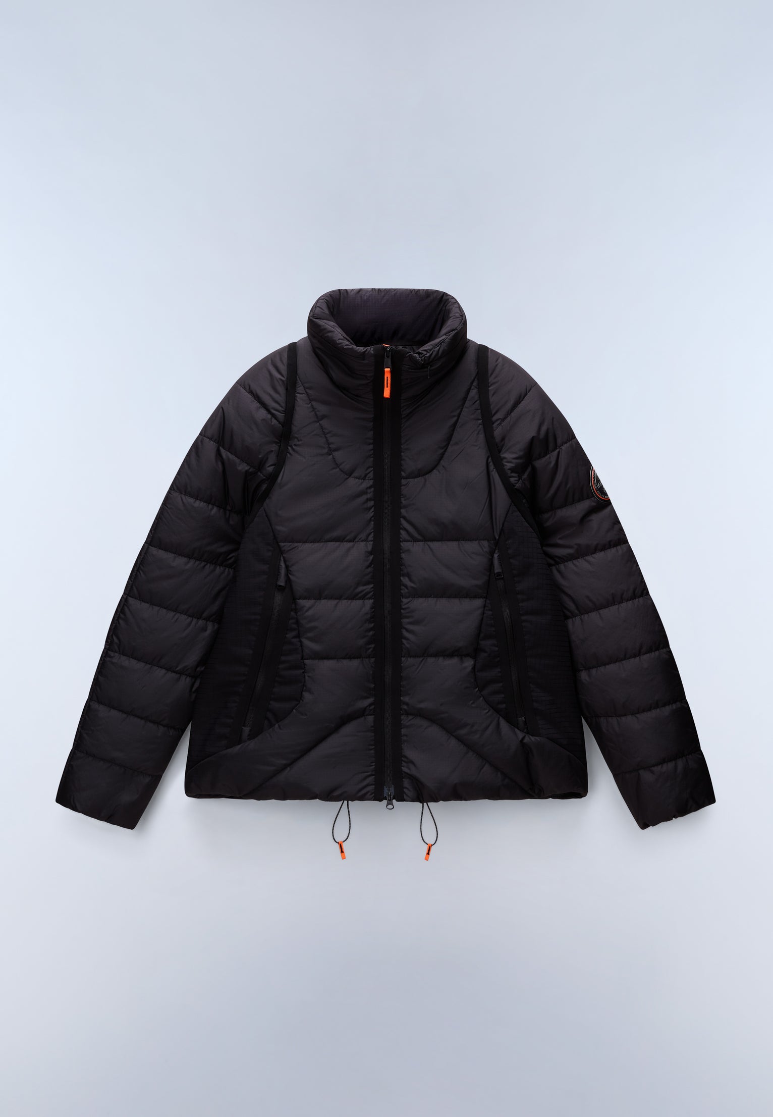 Biez Modular Puffer Jacket Black