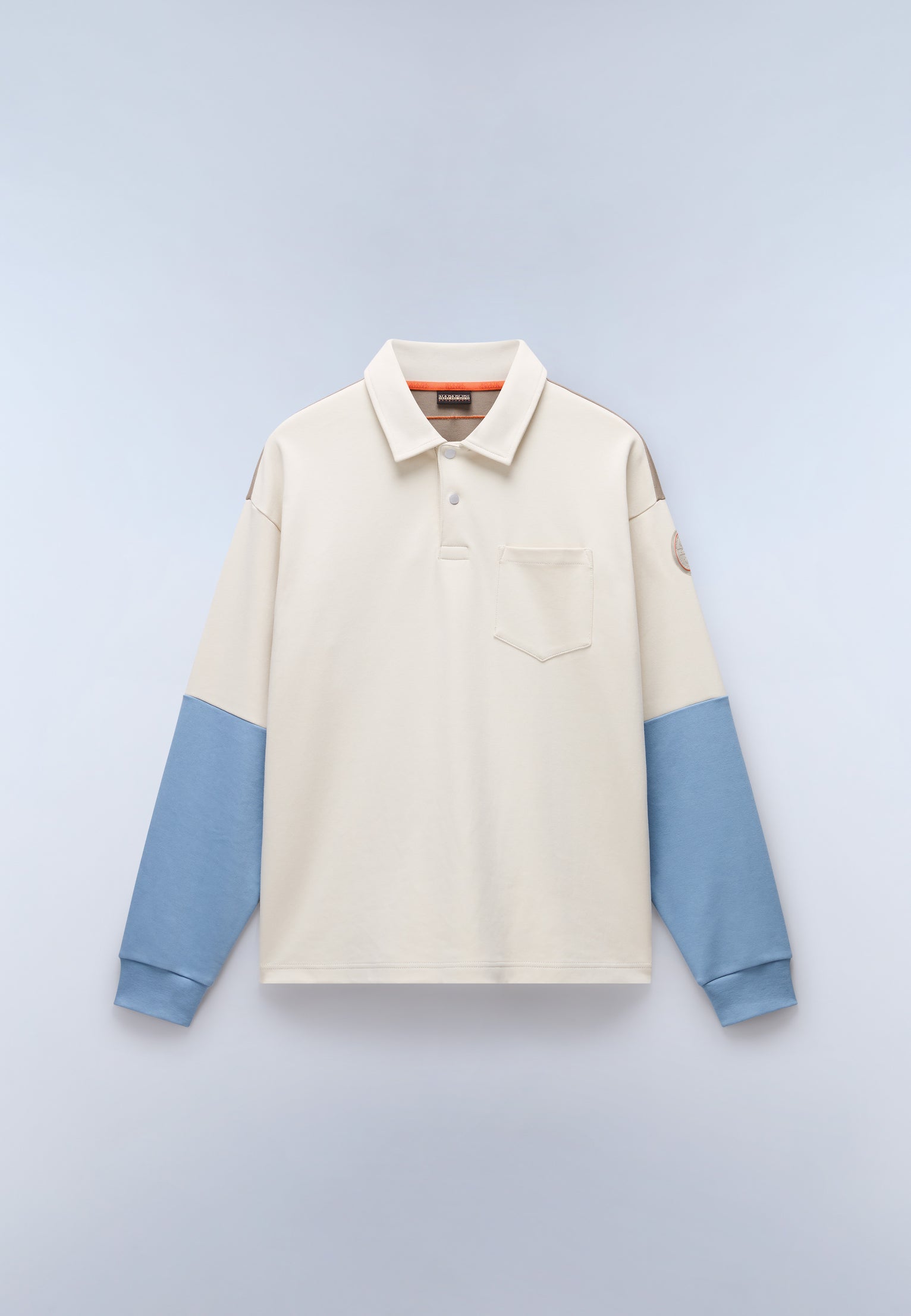 Berm Poloshirt met Lange Mouwen