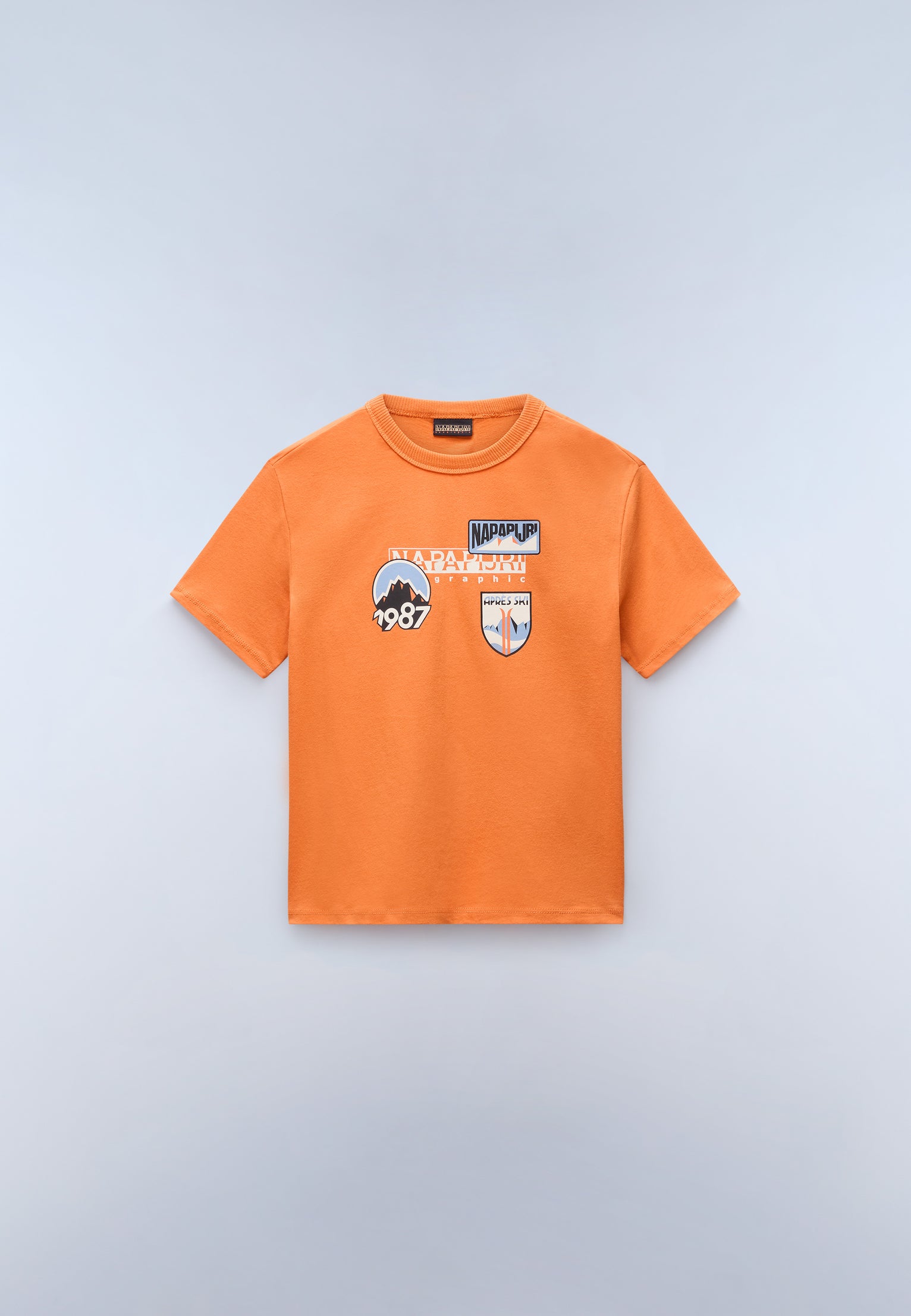 Camiseta de Punto de Manga Corta Primiero (4-16 AÑOS) Naranja Pumpkin