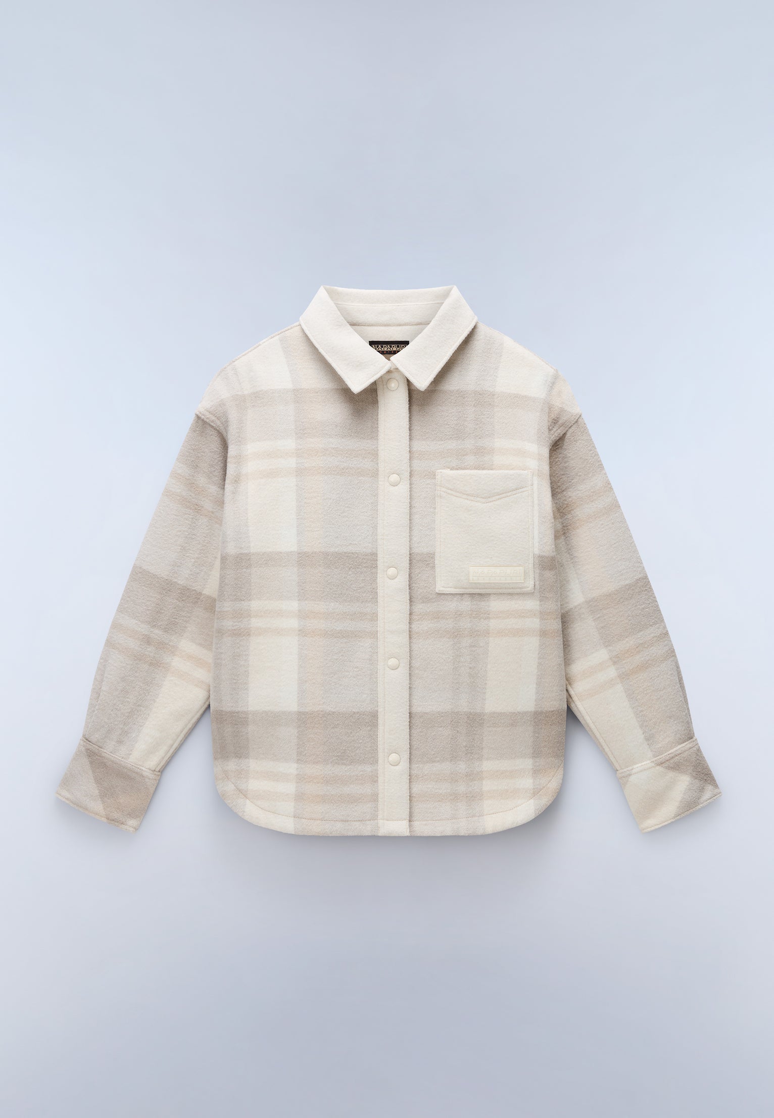 Laugen Long Sleeve Shirt Beige Check