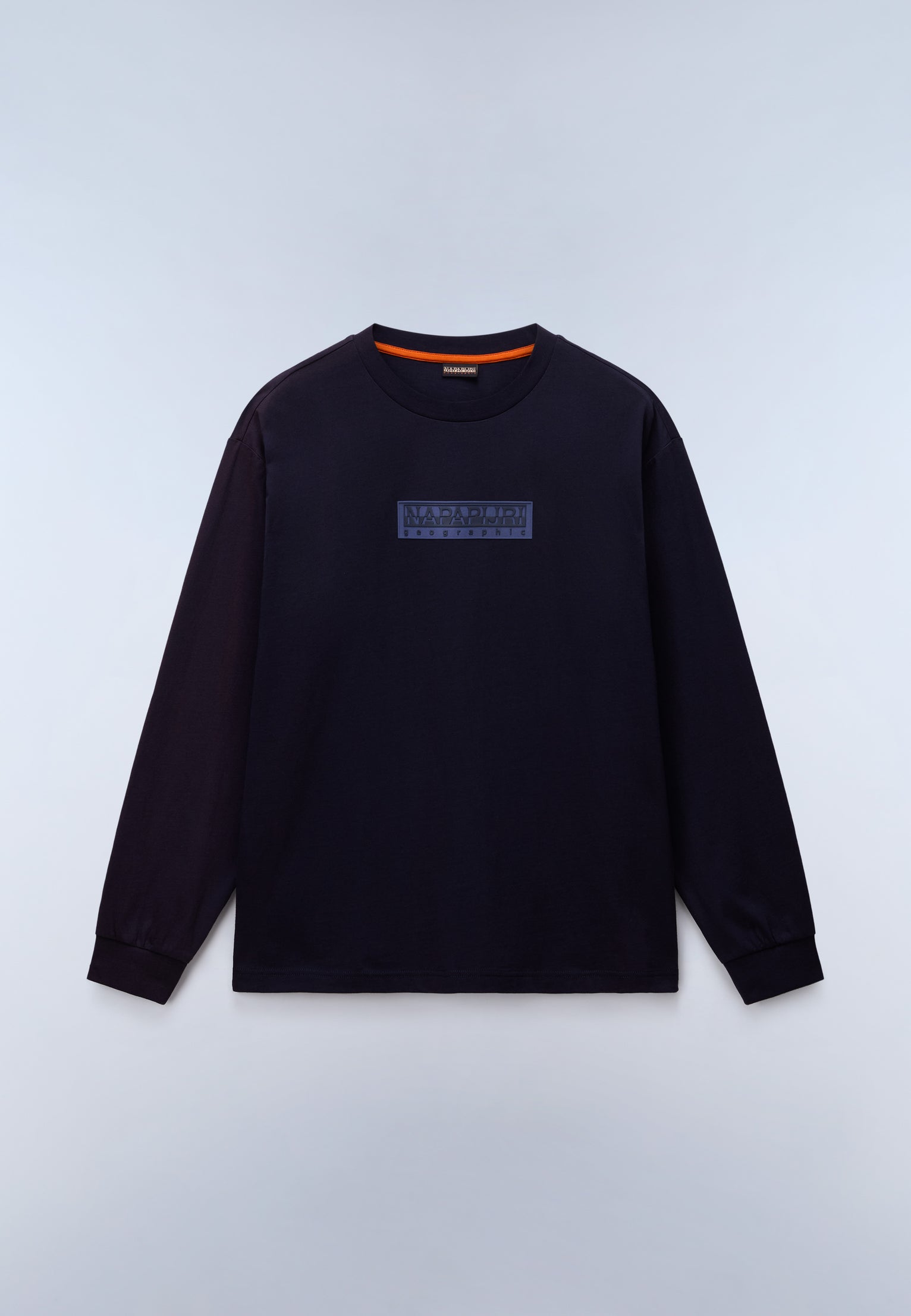 Box Logo Long Sleeve T-Shirt Dark Blue