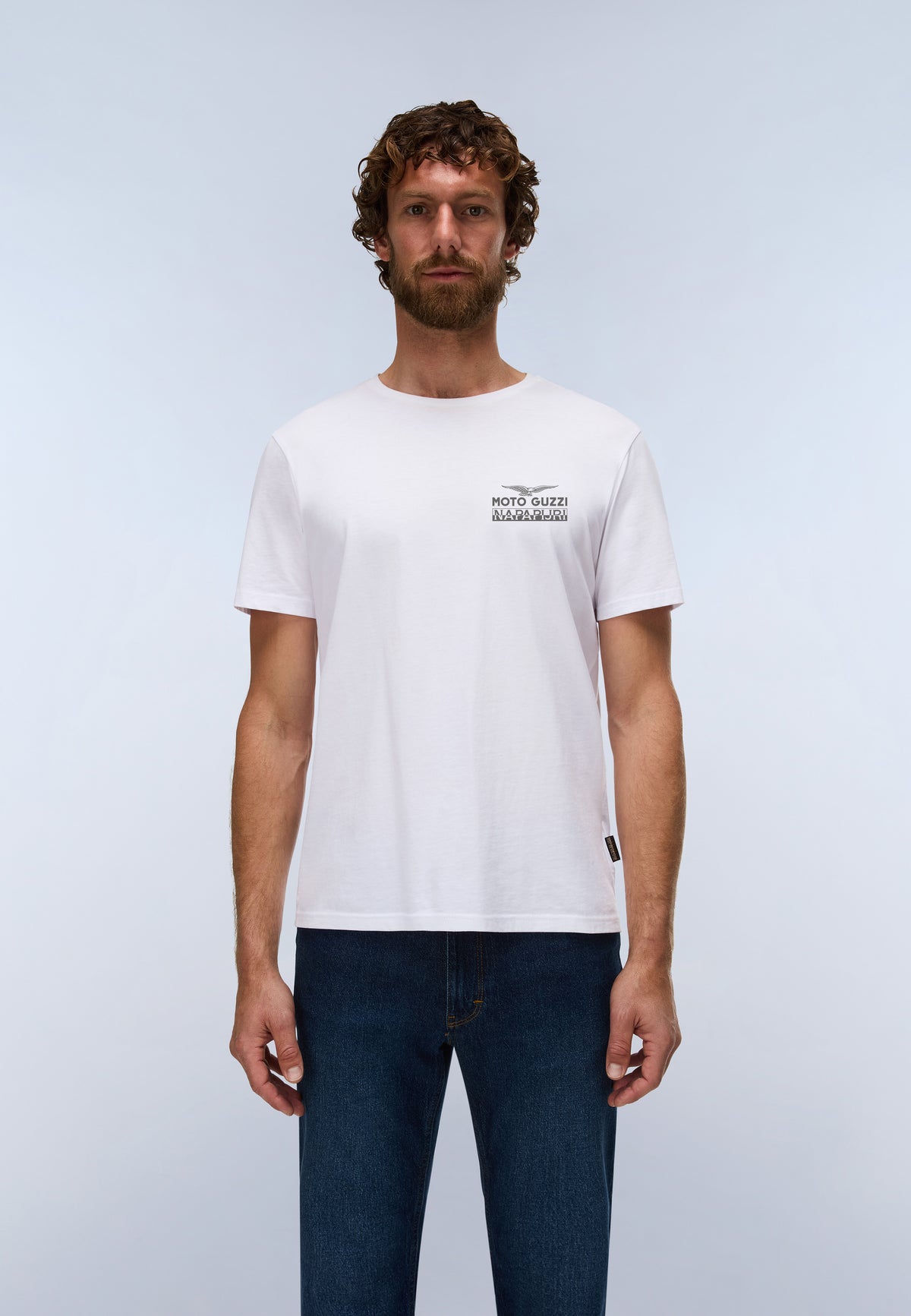 Napapijri x Guzzi Short Sleeve T-Shirt White - 2