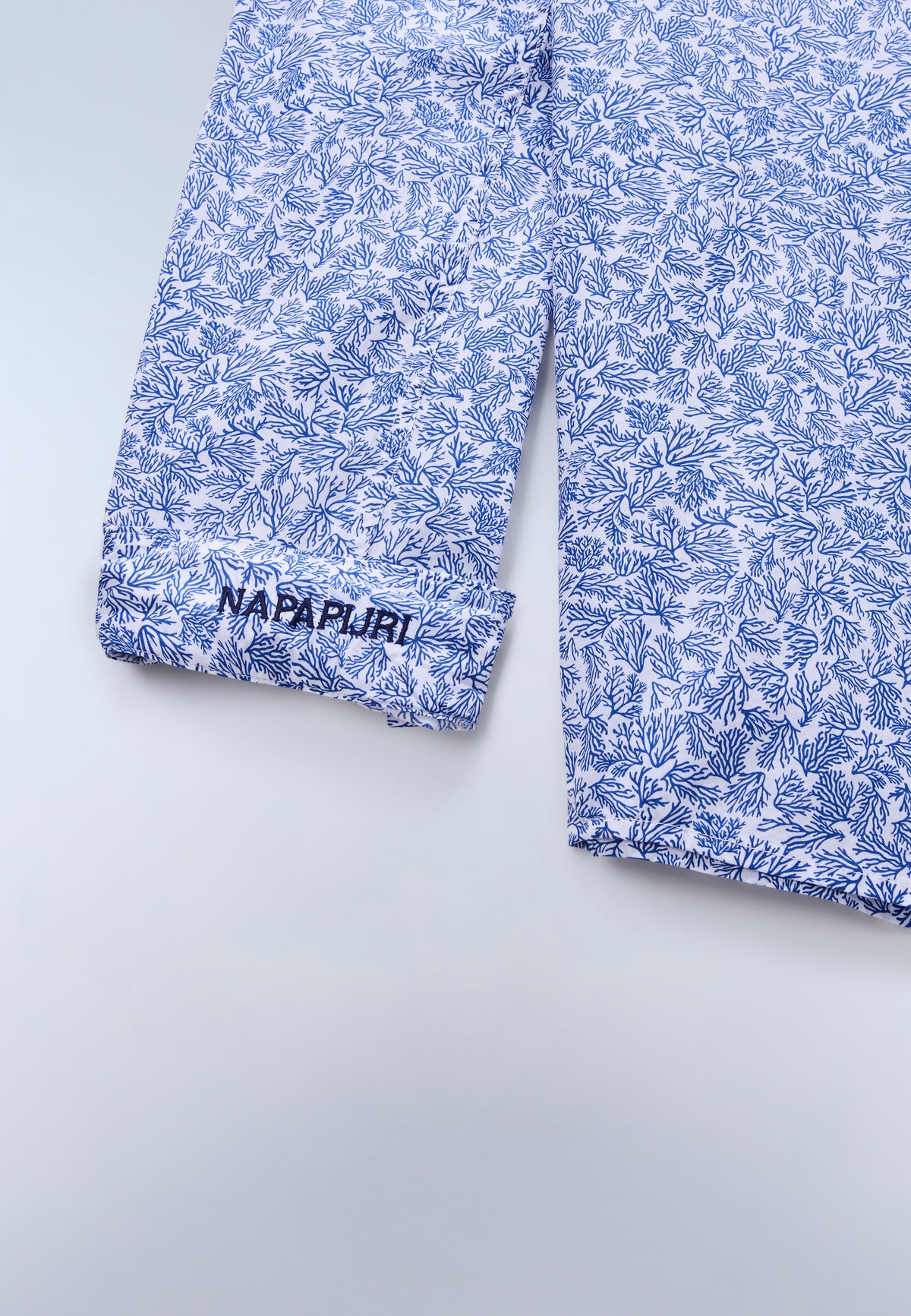 Elior Long Sleeve Print Shirt Blue FA6 - 6