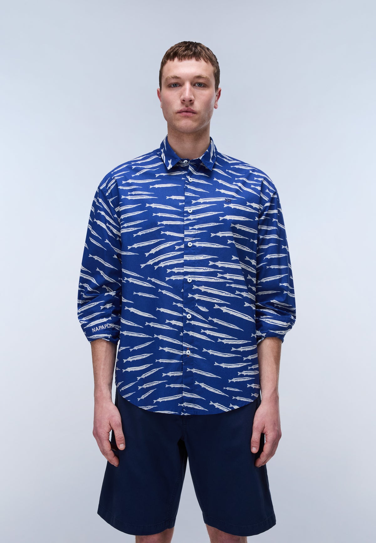 Elior Shirt met Print en Lange Mouwen  - 4