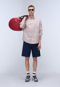 Elior Shirt met Print en Lange Mouwen  - 3