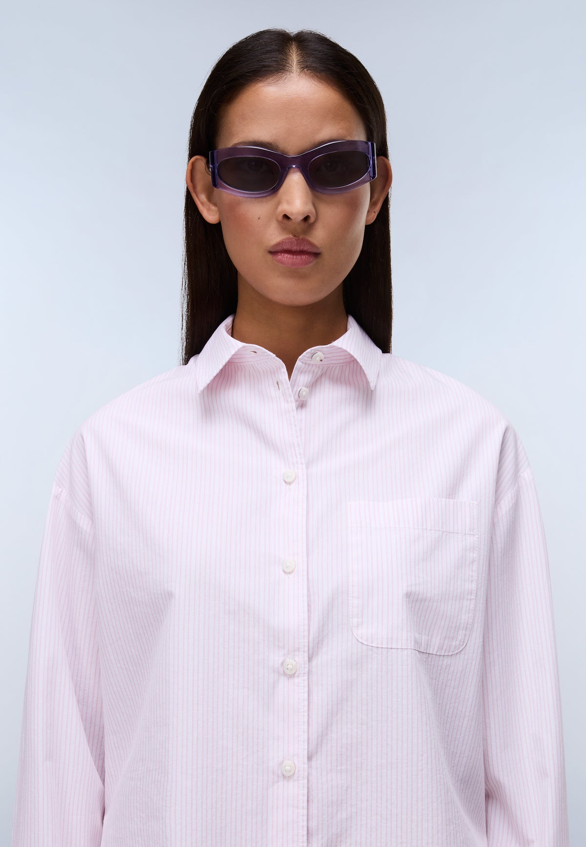 Camisa de Manga Larga Nice Rojo Stripe SE3 - 2