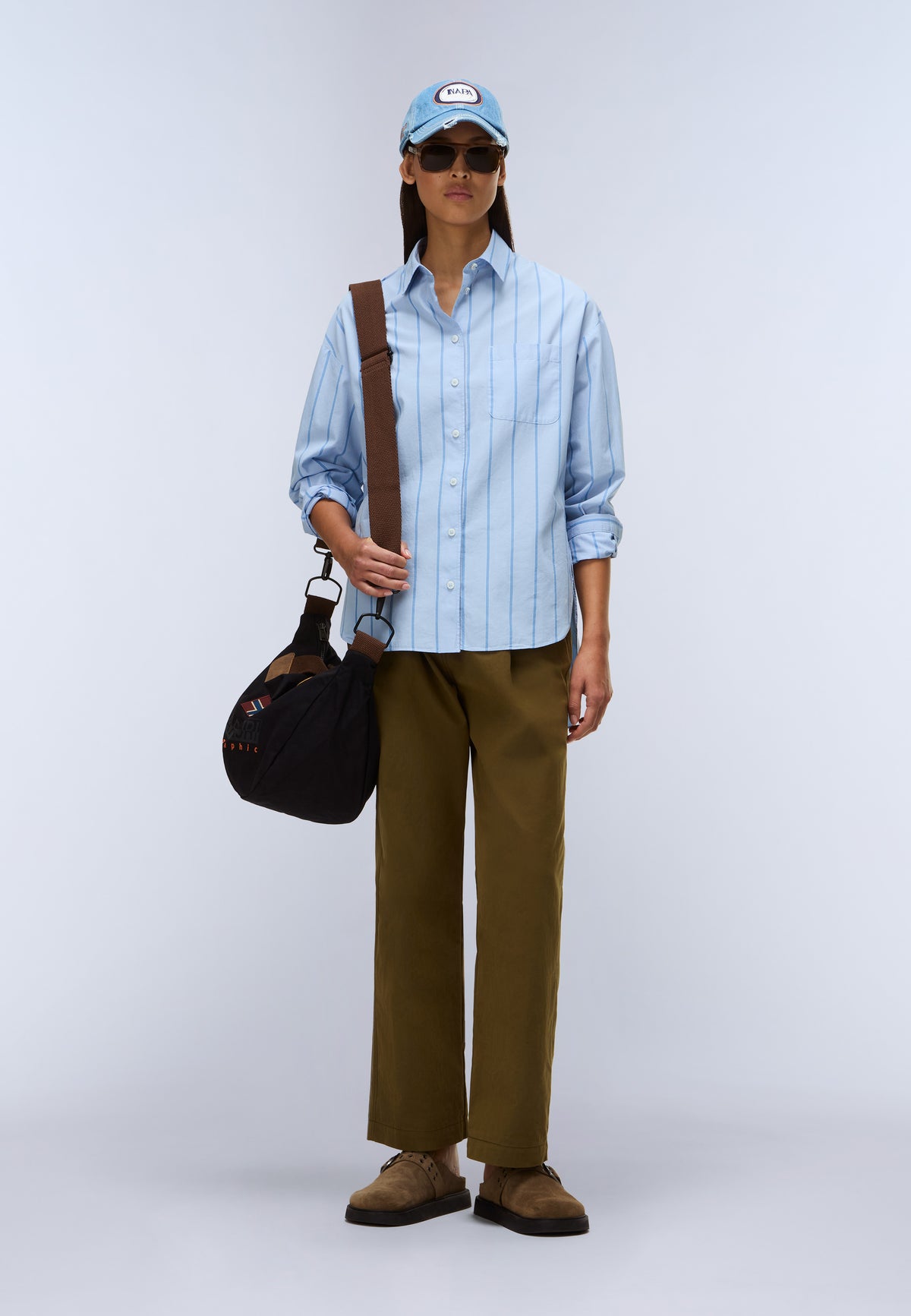 Camisa de Manga Larga Nice Azul Claro SEM - 3