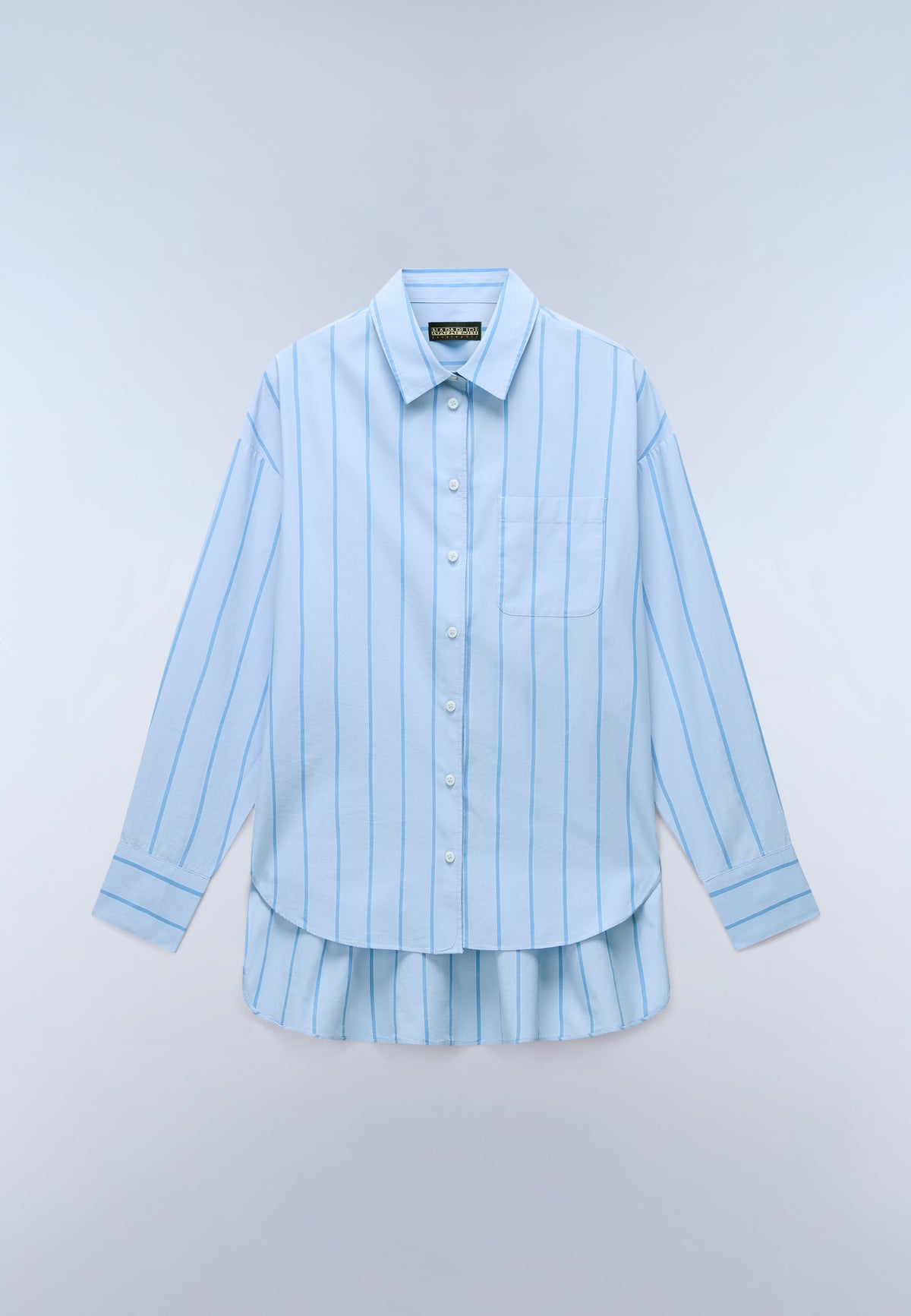 Camisa de Manga Larga Nice Azul Claro SEM - 1