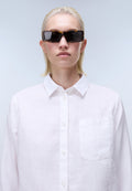 Ete Long Sleeve Shirt White - 2