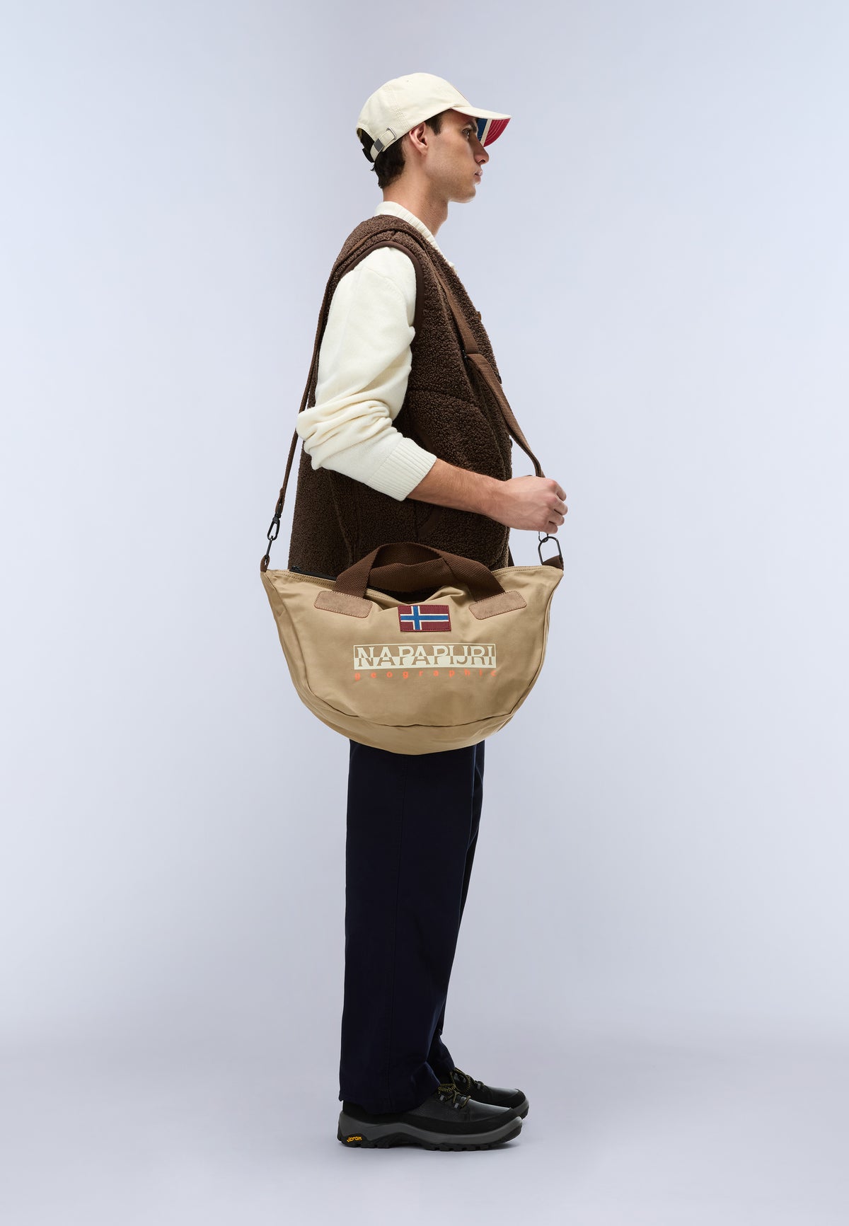 Napapijri Sling-Tasche Reflect Beige Petrified Oak Herren und Damen - 2