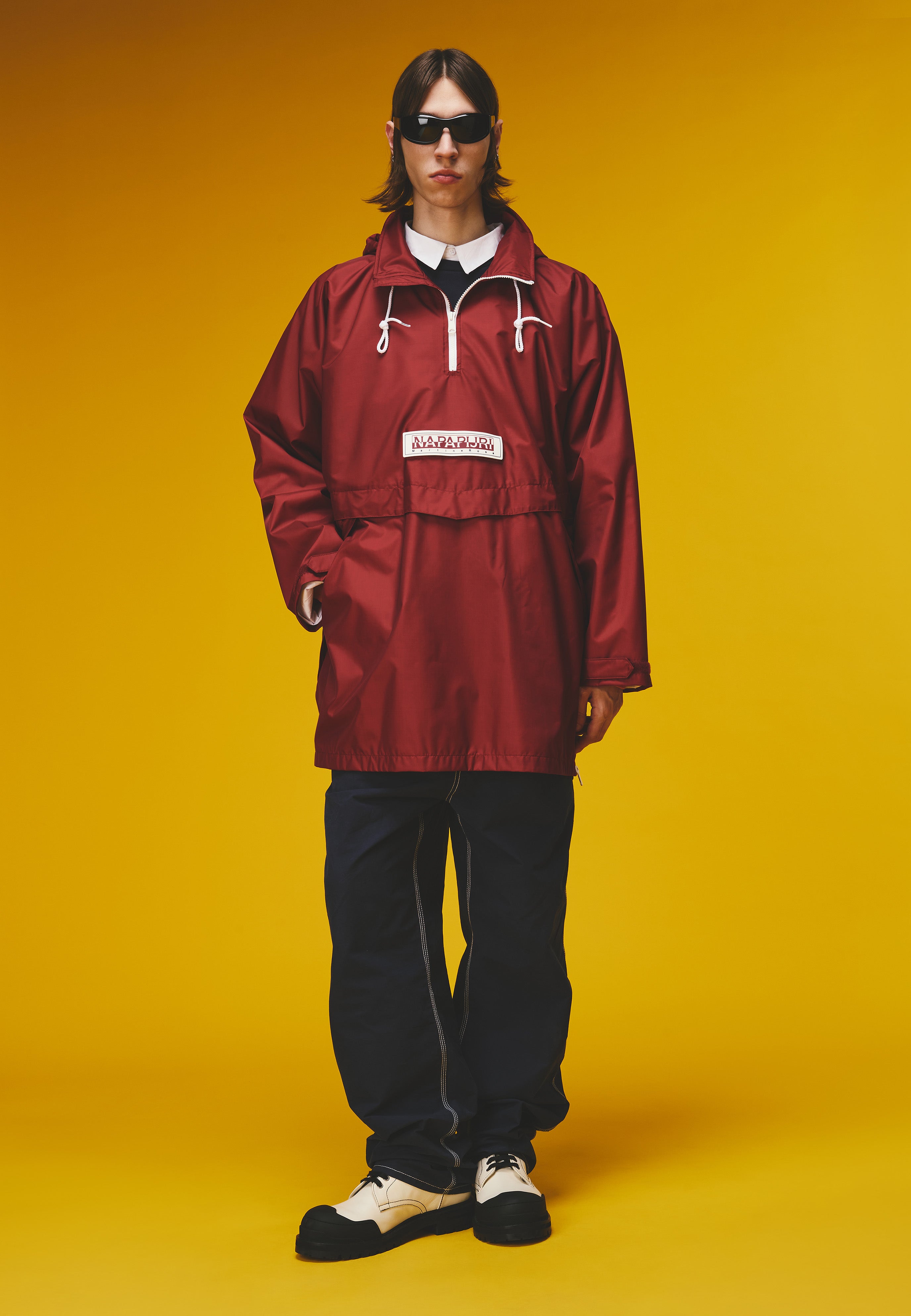 Rainforest Axl Anorak Jacket - Bordeaux