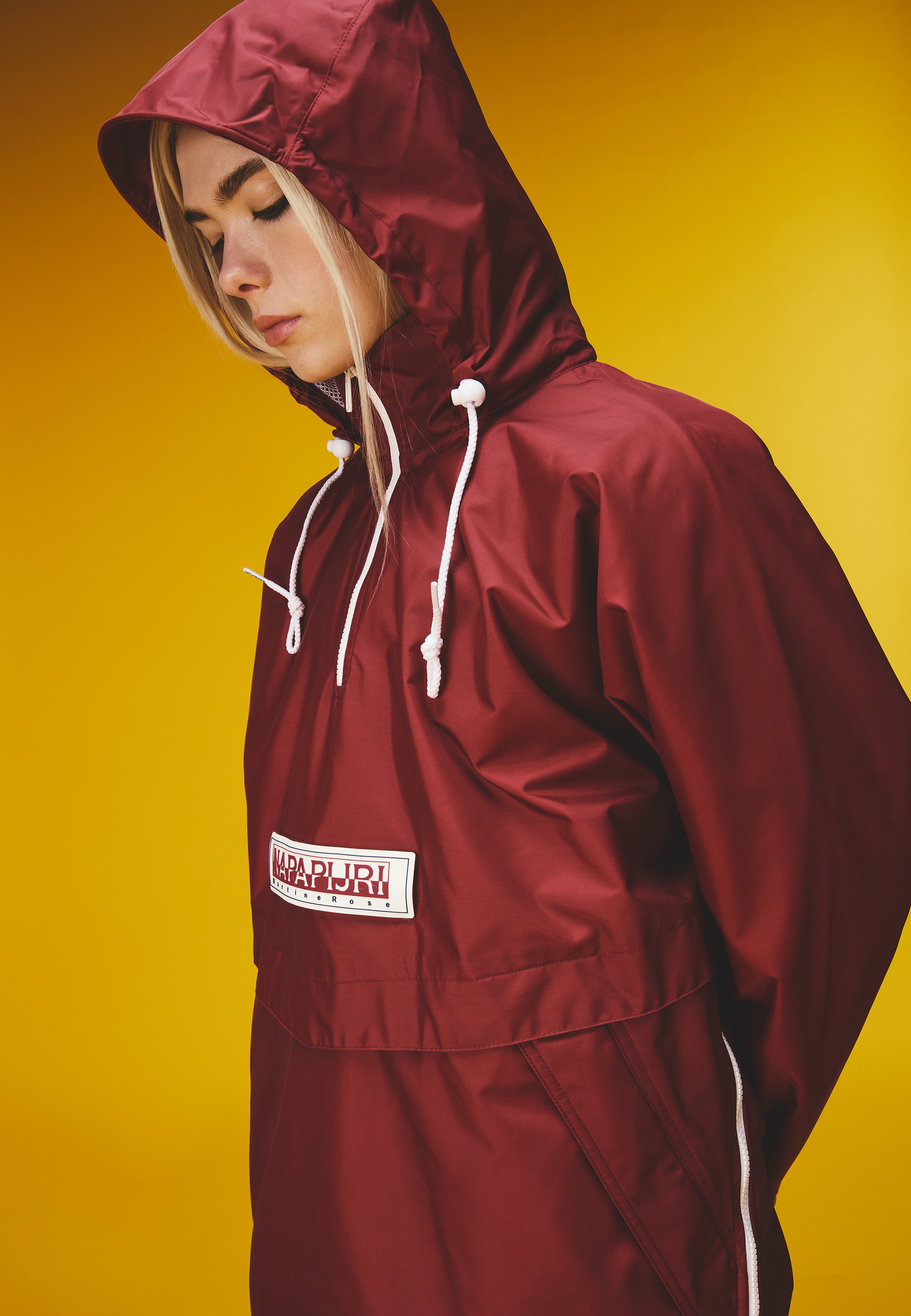 Rainforest Axl Anorak Jacket - Bordeaux