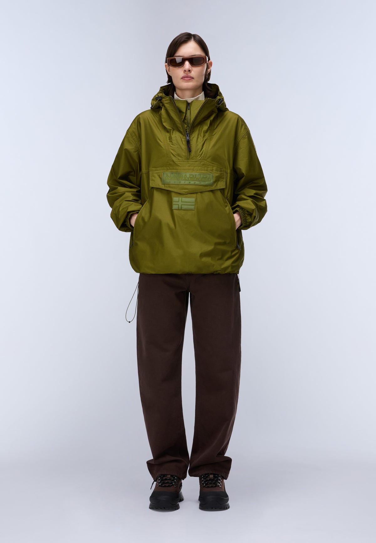 Rainforest Next Summer Anorak Jacket Unisex Green Avocado - 4