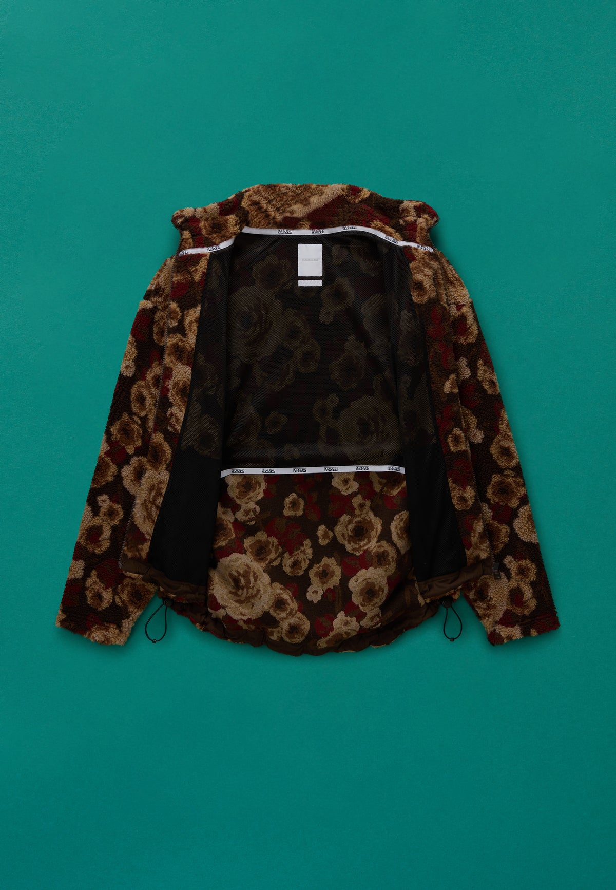 Felpa in Pile Jacquard con Zip Emin  - 8