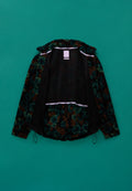 Emin Jacquard Full-Zip Fleece Green - 8