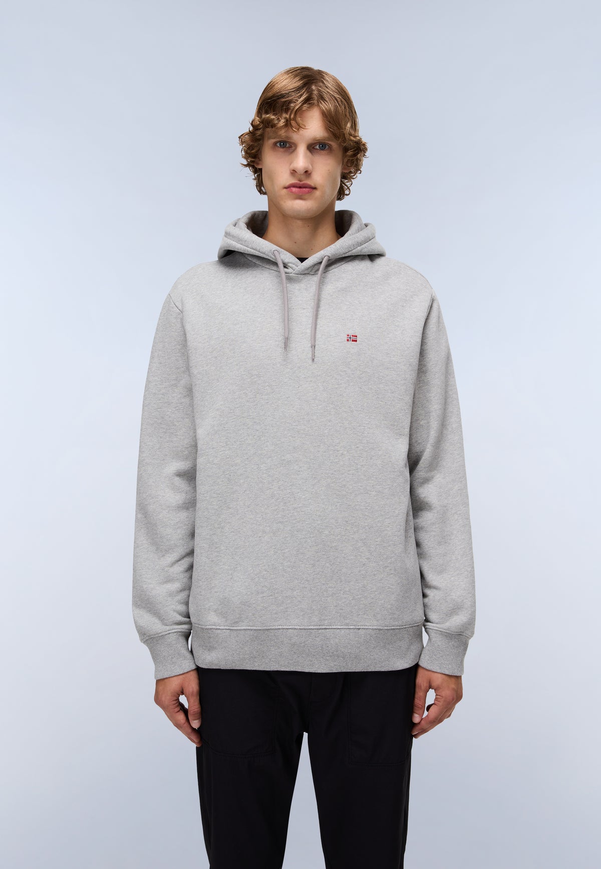 Balis Hoodie Medium Grey Melange - 2