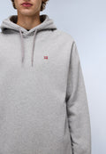 Balis Hoodie Medium Grey Melange - 5