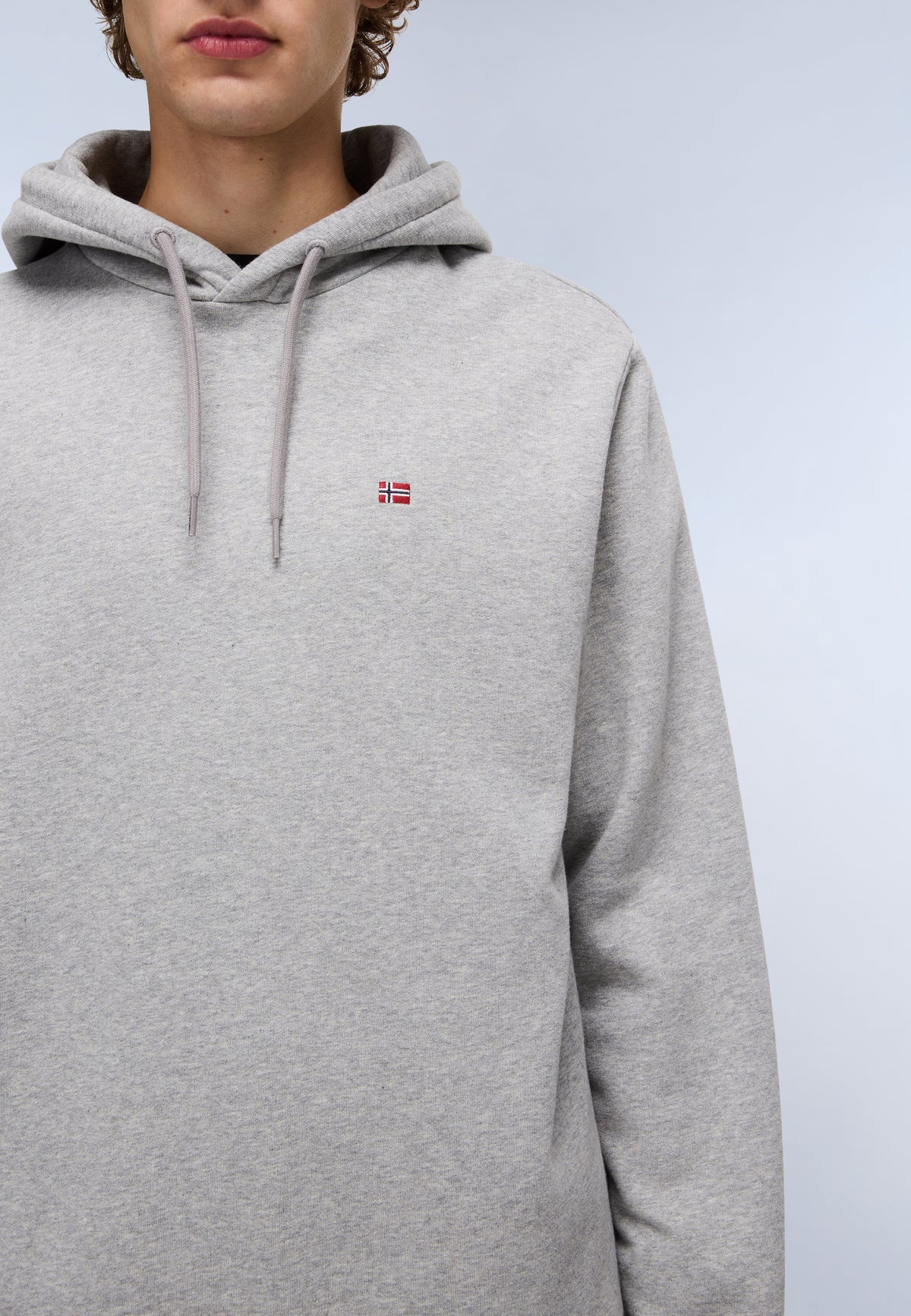 Balis Hoodie Medium Grey Melange - 5
