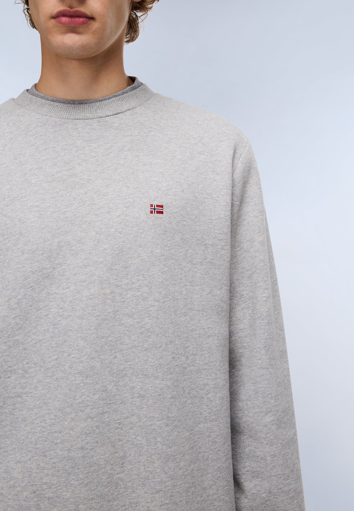 Balis Sweatshirt Medium Grey Melange - 5