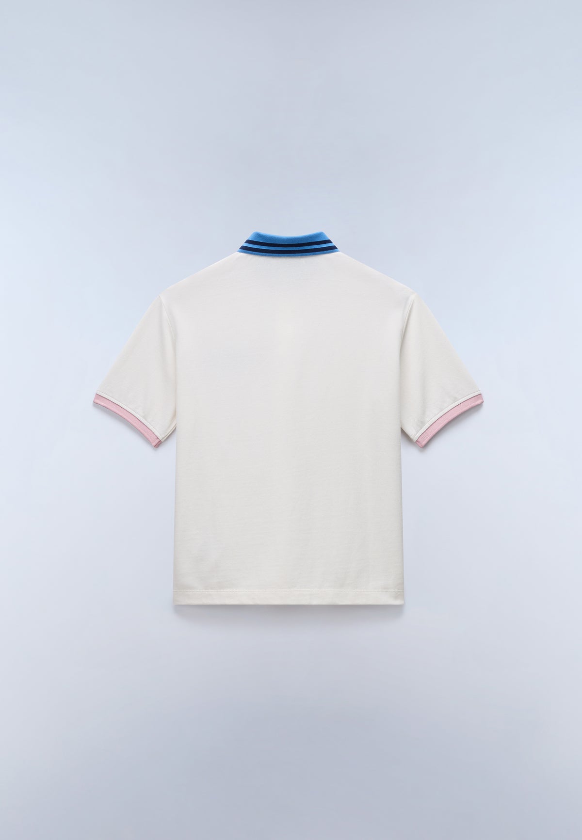 Lustre Piqué Short Sleeve Polo White Whisper - 6