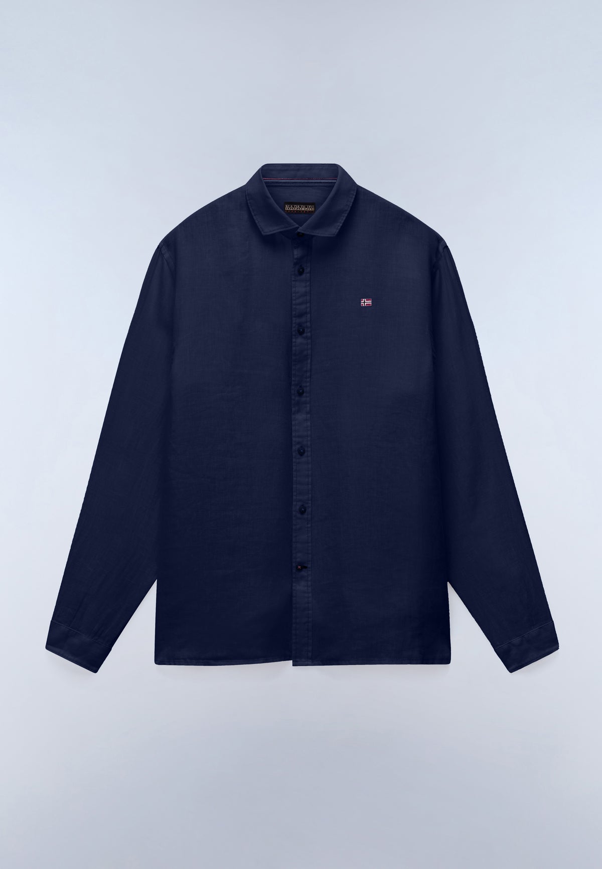 Chemise à Manches Longues en Lin  - 1