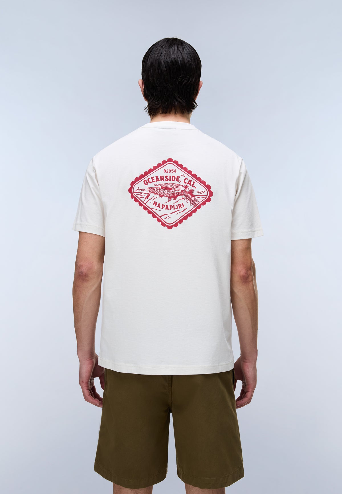Flint Short Sleeve T-Shirt White FX3 - 4