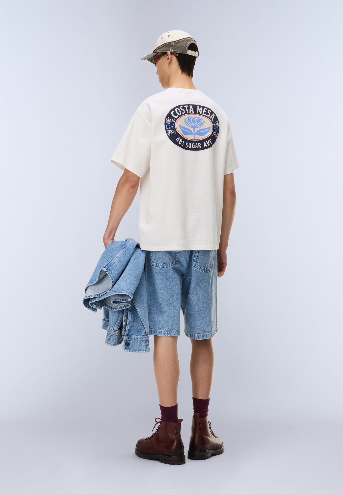 Fluorite Short Sleeve T-Shirt White Whisper - 3