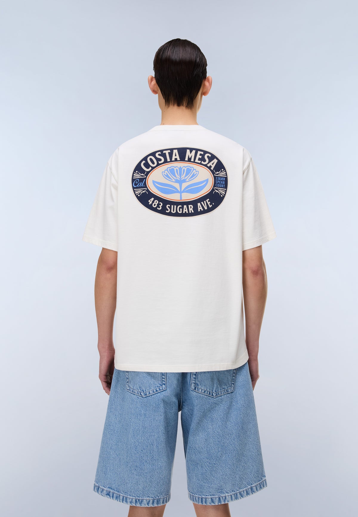 Fluorite Short Sleeve T-Shirt White Whisper - 5