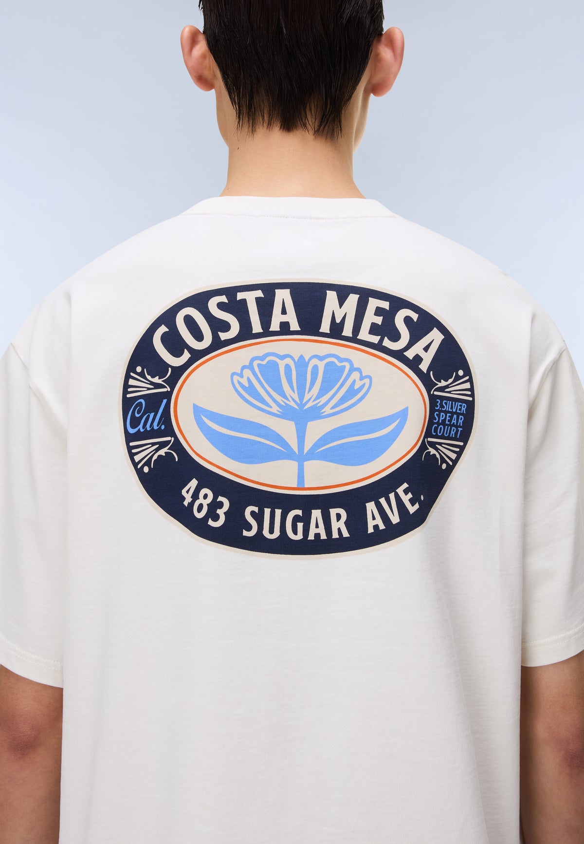 Fluorite Short Sleeve T-Shirt White Whisper - 6