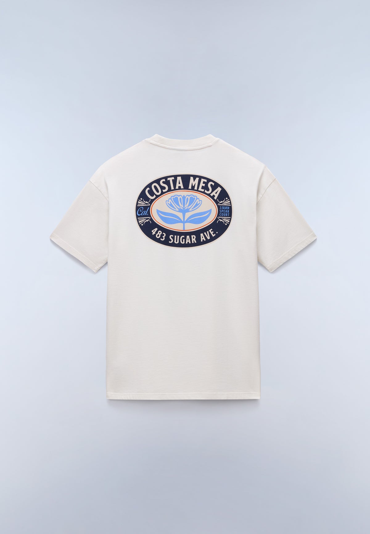 Fluorite Short Sleeve T-Shirt White Whisper - 1